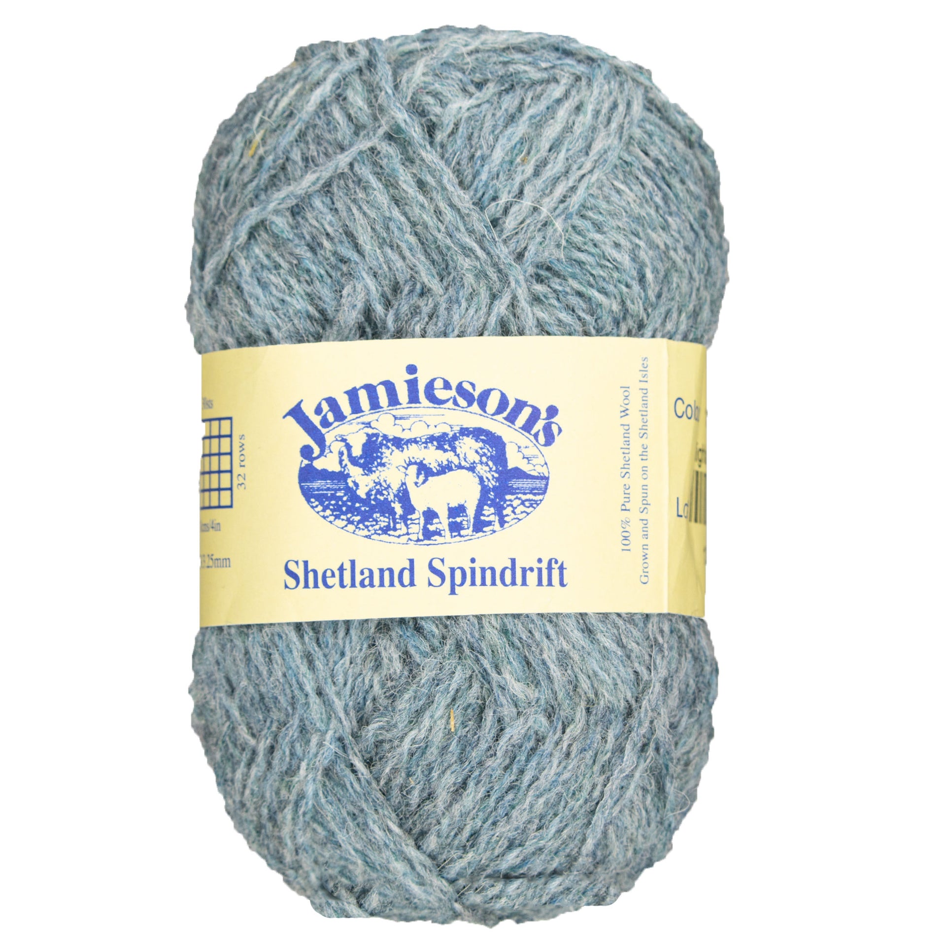 Jamieson's of Shetland Spindrift Yarn - 1390 Highland Mist - Zoom Image
