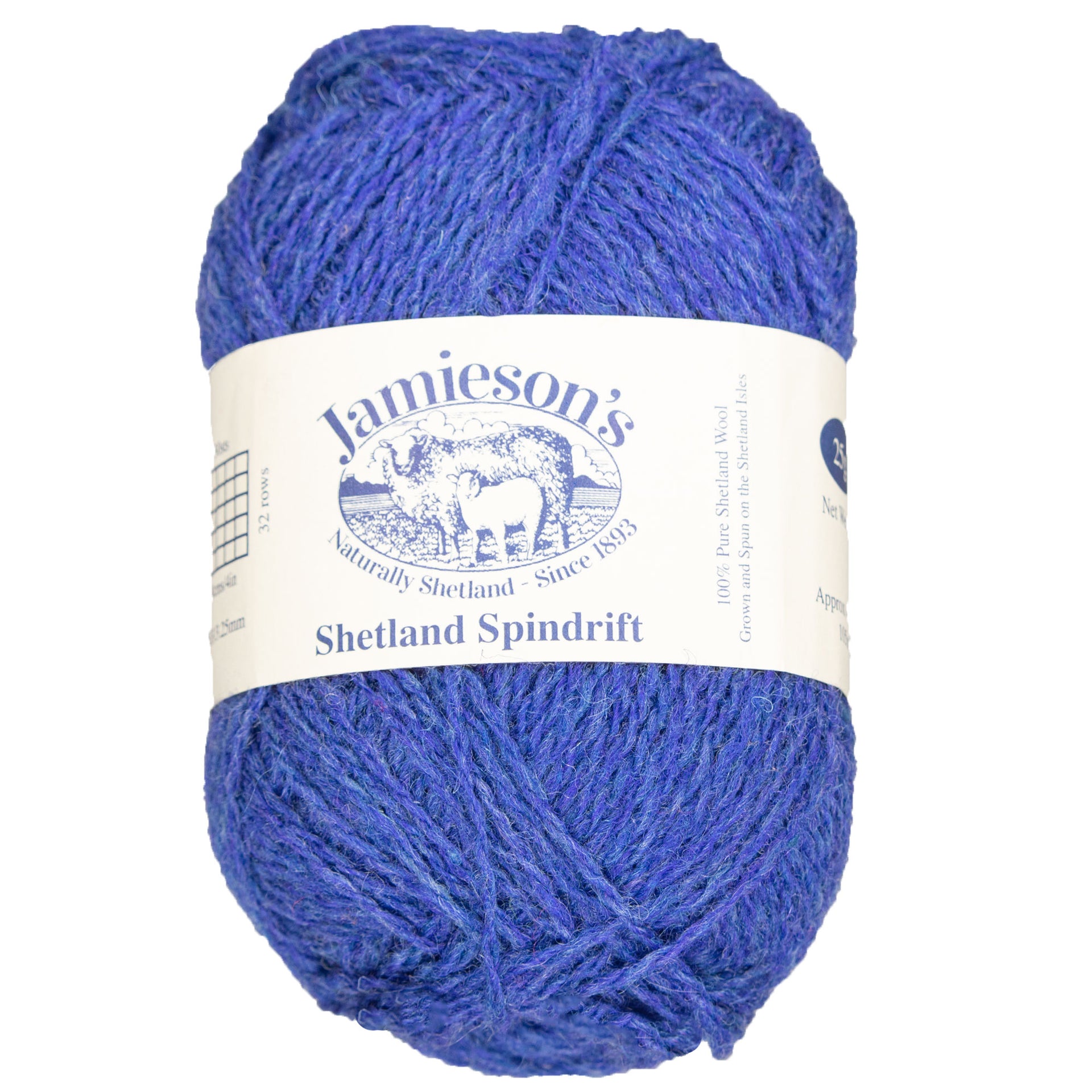 Jamieson's of Shetland Spindrift Yarn - 629 Lupin - Zoom Image
