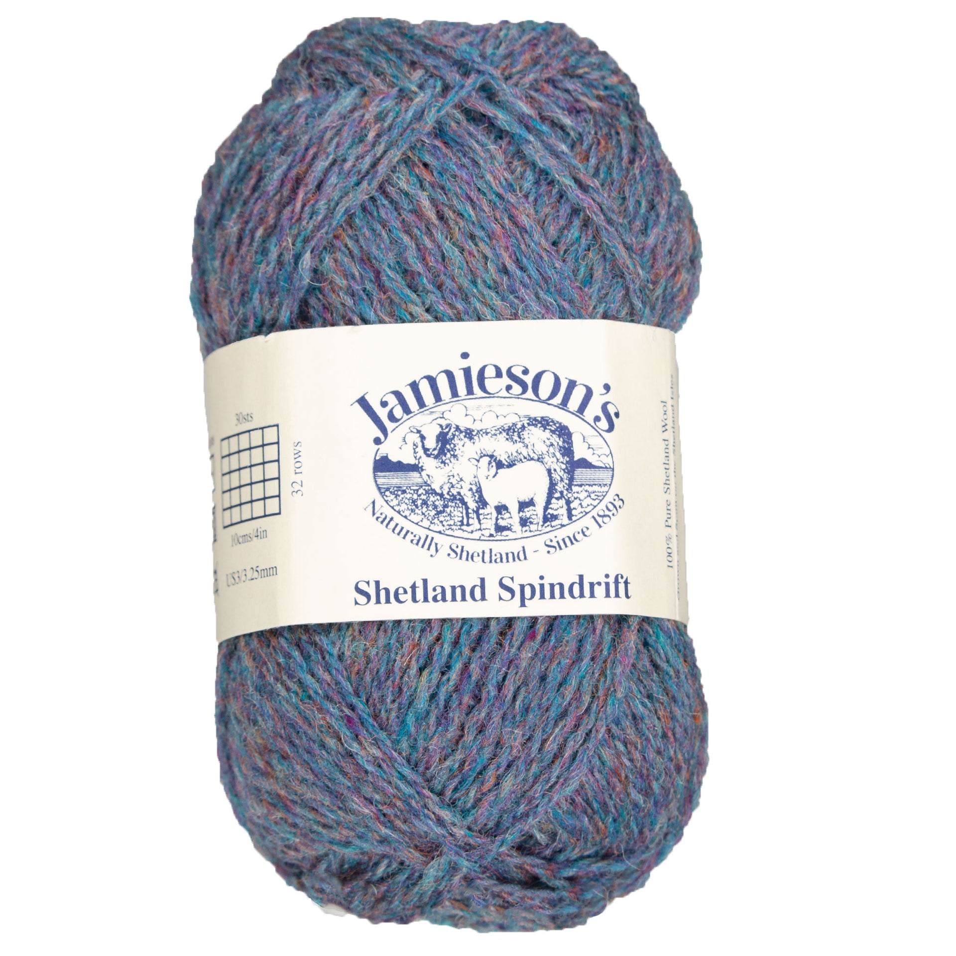 Jamieson's of Shetland Spindrift Yarn - 722 Mirage - Zoom Image

