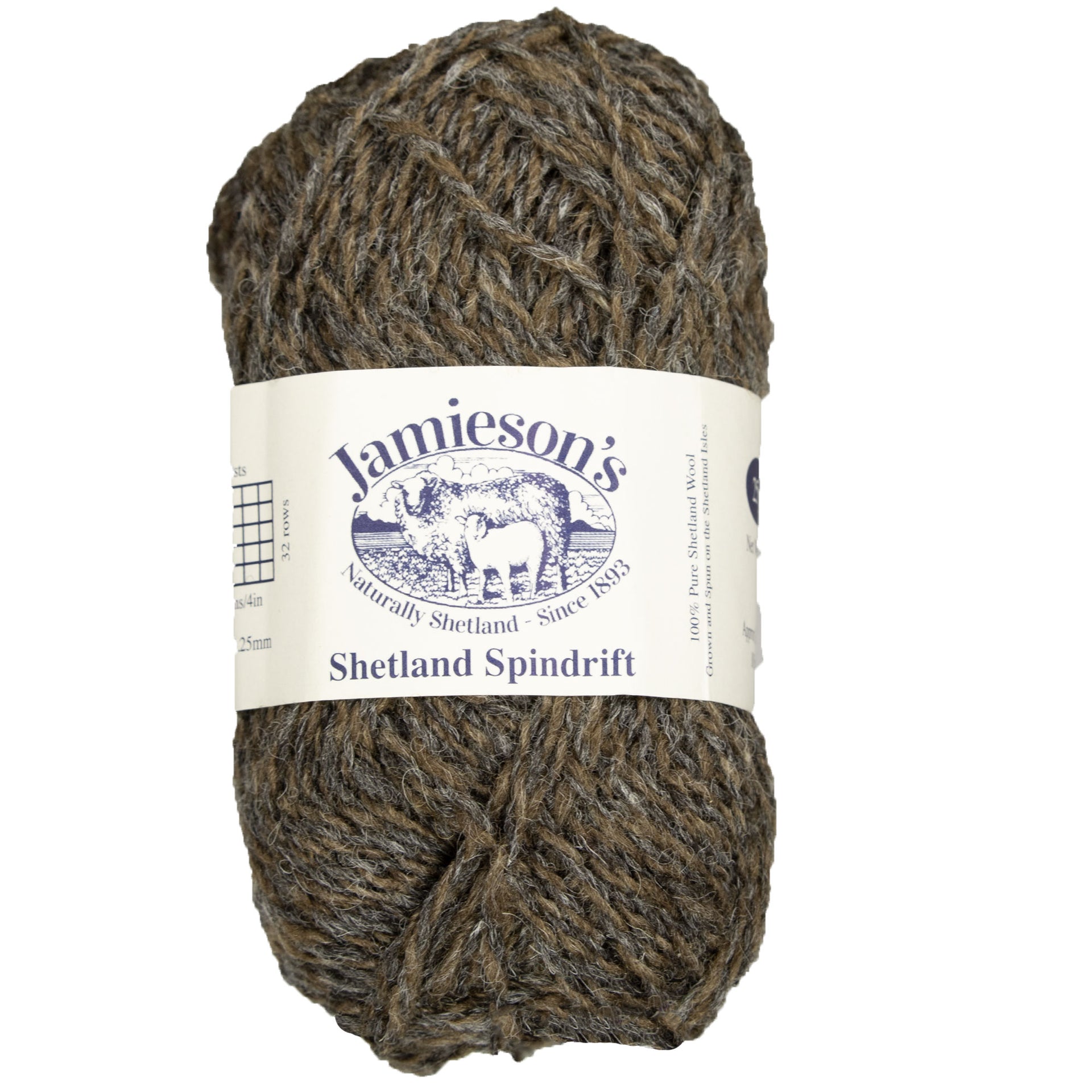 Jamieson's of Shetland Spindrift Yarn - 118 Moorit/Shaela - Zoom Image
