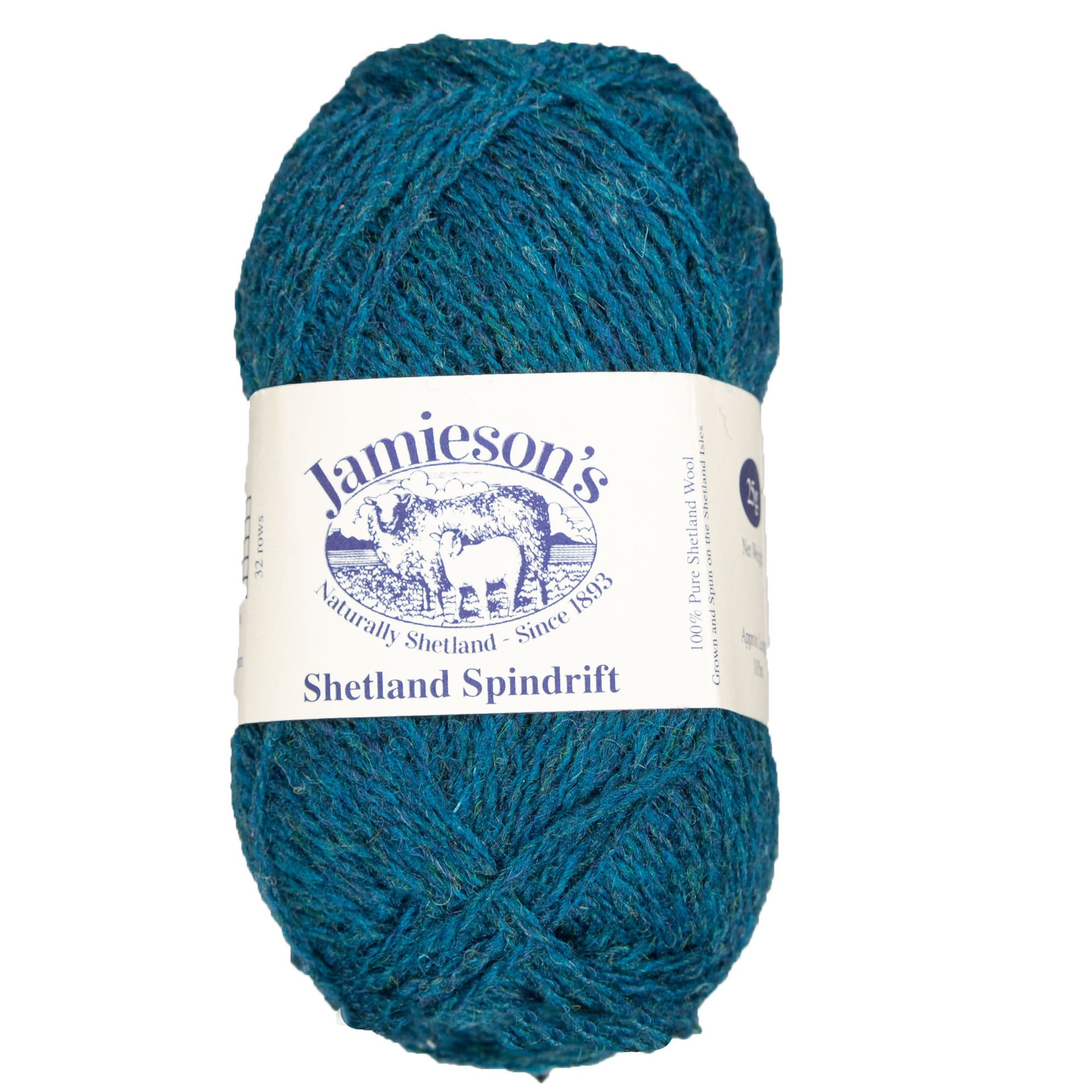 Jamieson's of Shetland Spindrift Yarn - 1020 Nighthawk - Zoom Image
