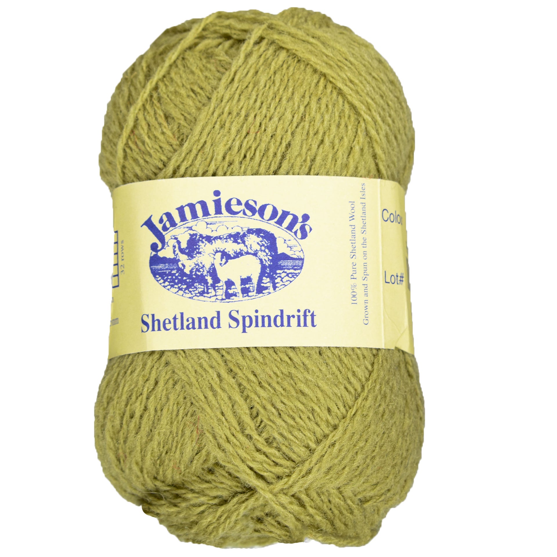 Jamieson's of Shetland Spindrift Yarn - 791 Pistachio - Zoom Image
