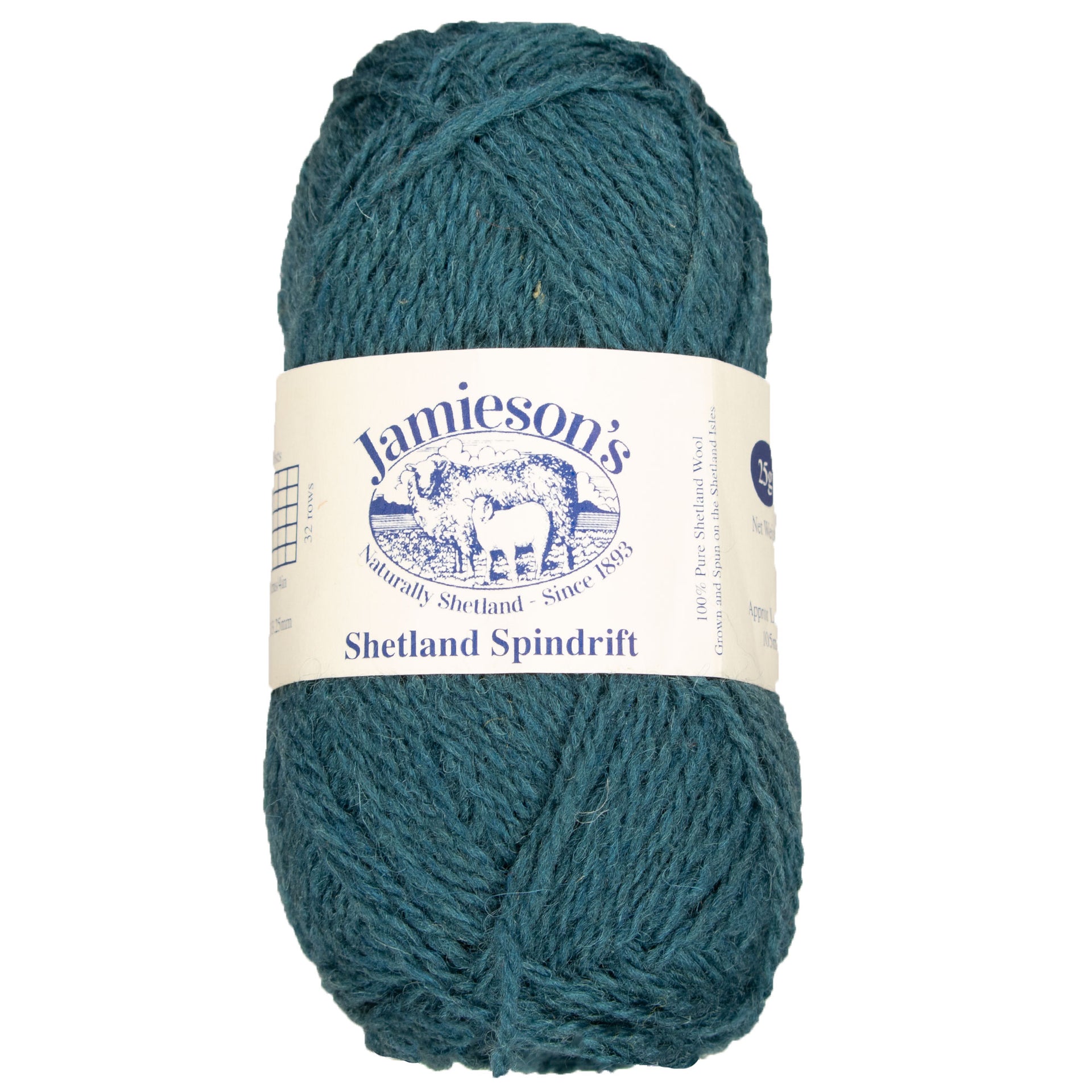 Jamieson's of Shetland Spindrift Yarn - 677 Stonewash - Zoom Image
