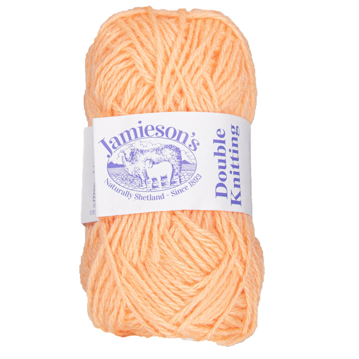 Jamieson's of Shetland Double Knitting Yarn - 435 Apricot - Zoom Image