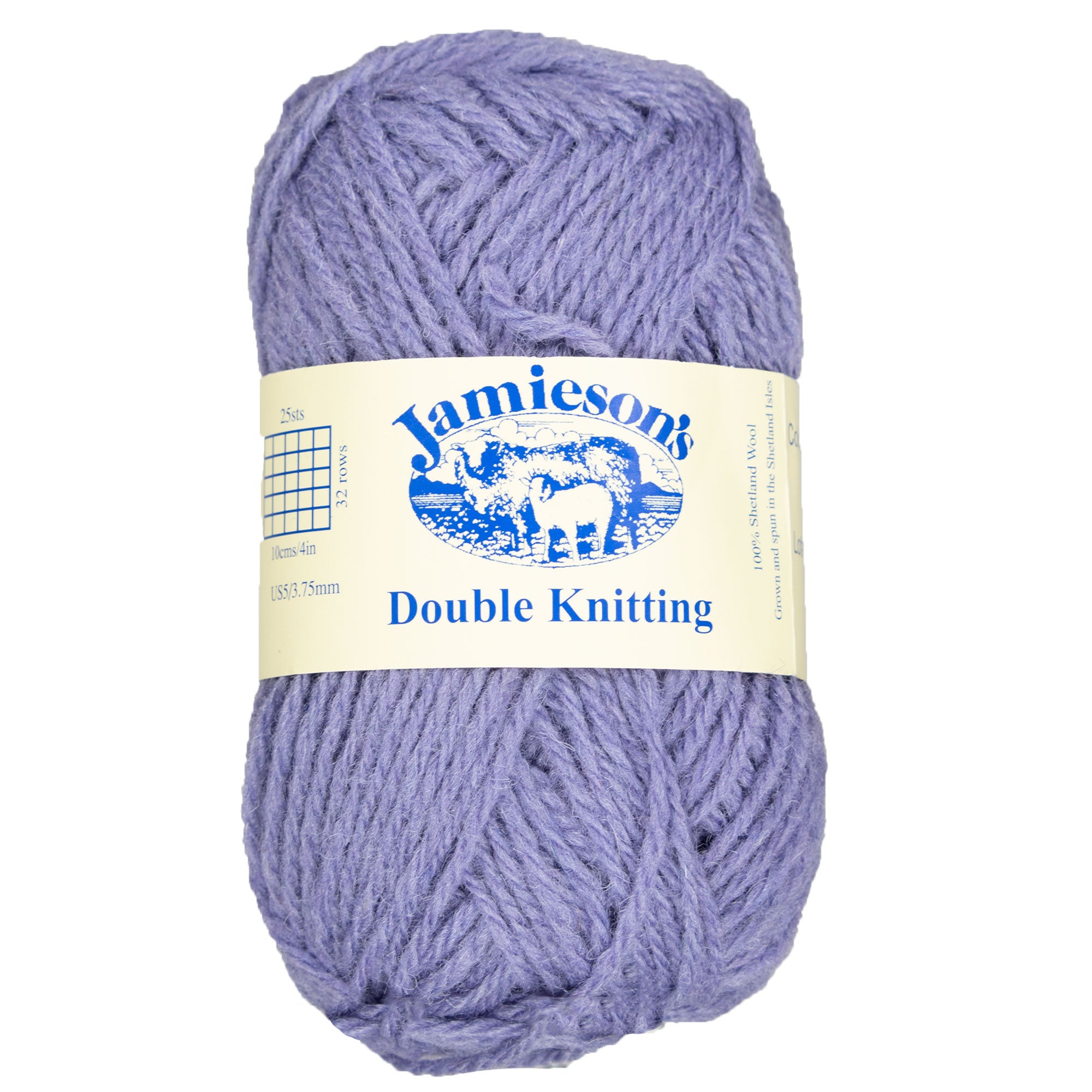 Jamieson's of Shetland Double Knitting Yarn - 615 Hyacinth - Zoom Image