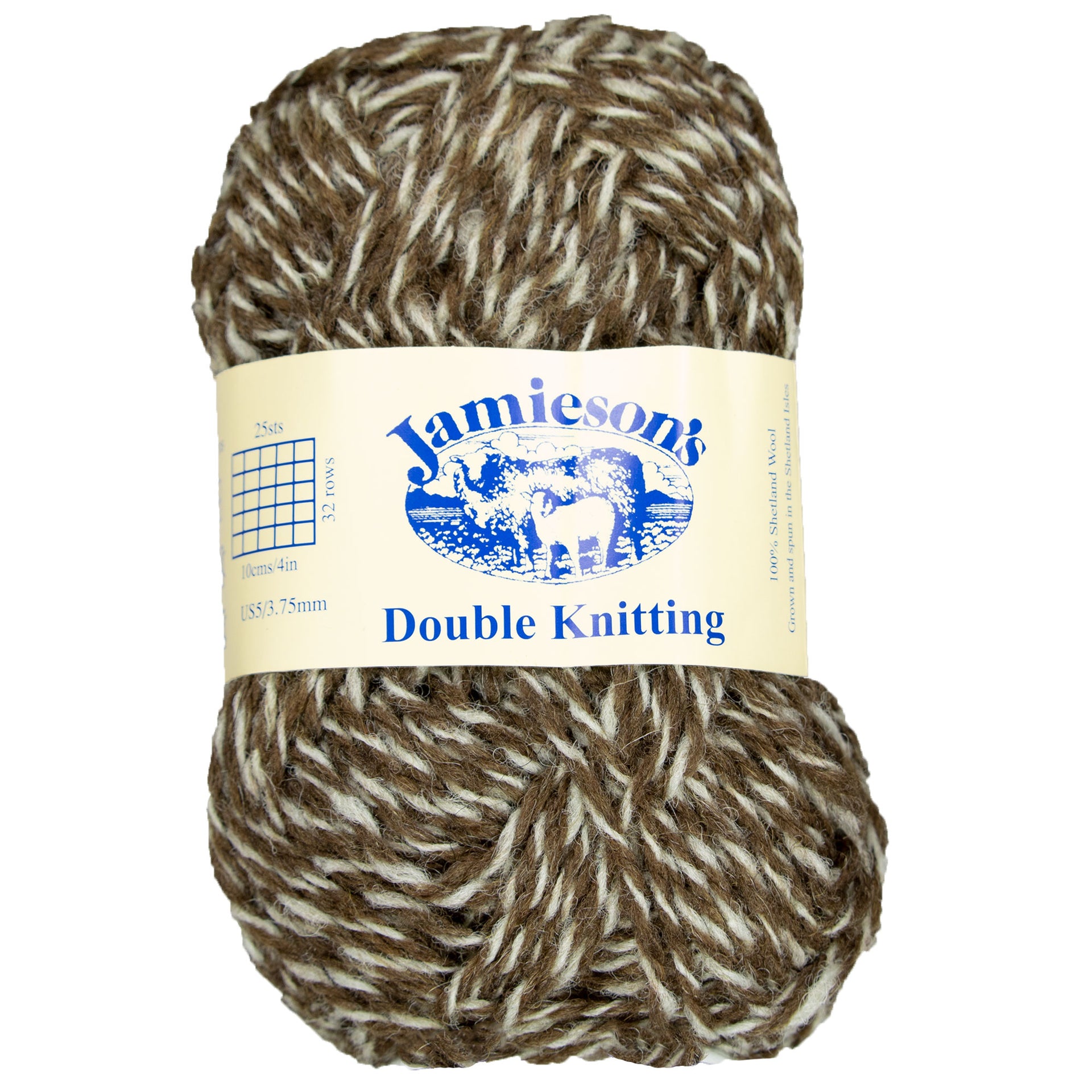 Jamieson's of Shetland Double Knitting Yarn - 116 Moorit/Eesit - Zoom Image
