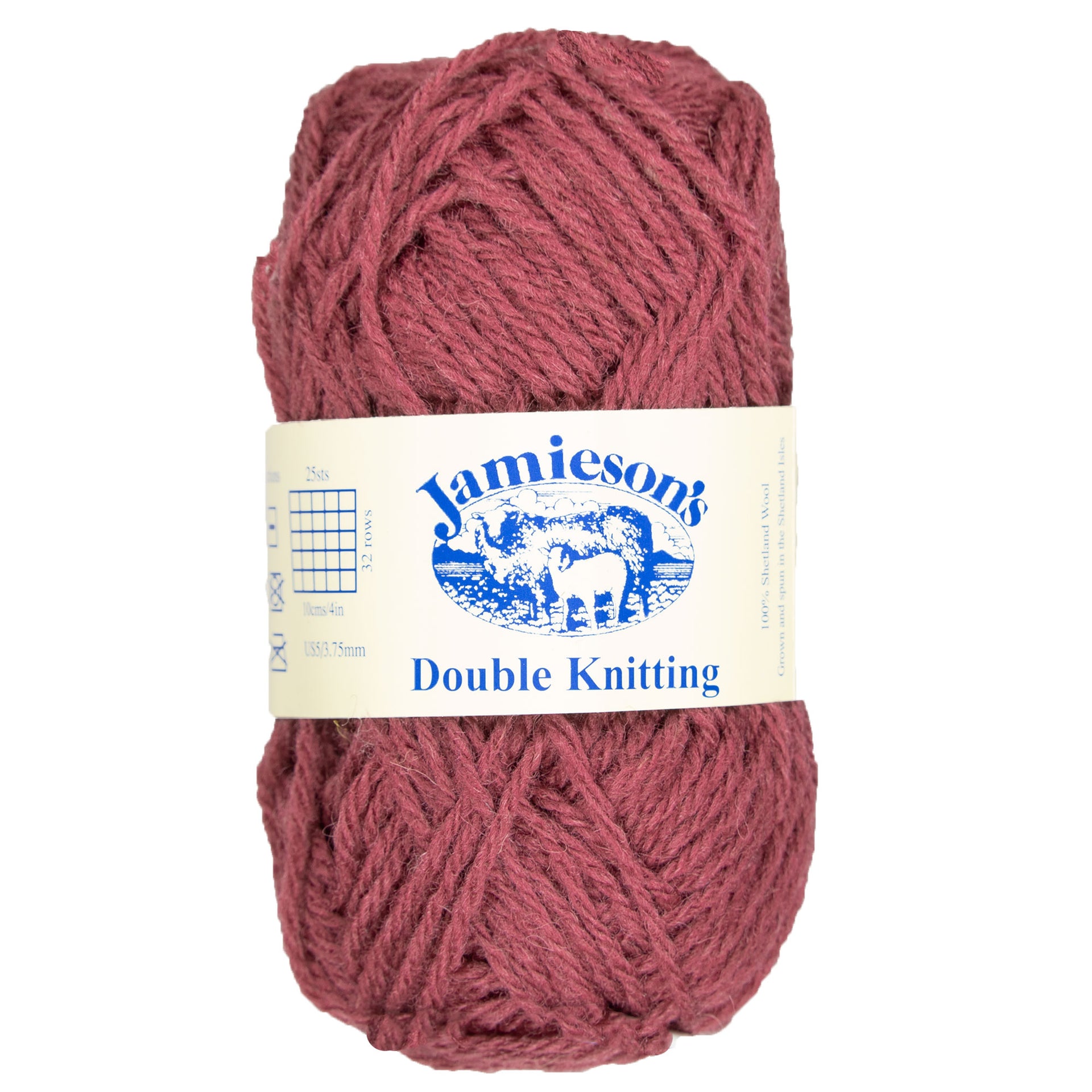 Jamieson's of Shetland Double Knitting Yarn - 581 Peony - Zoom Image
