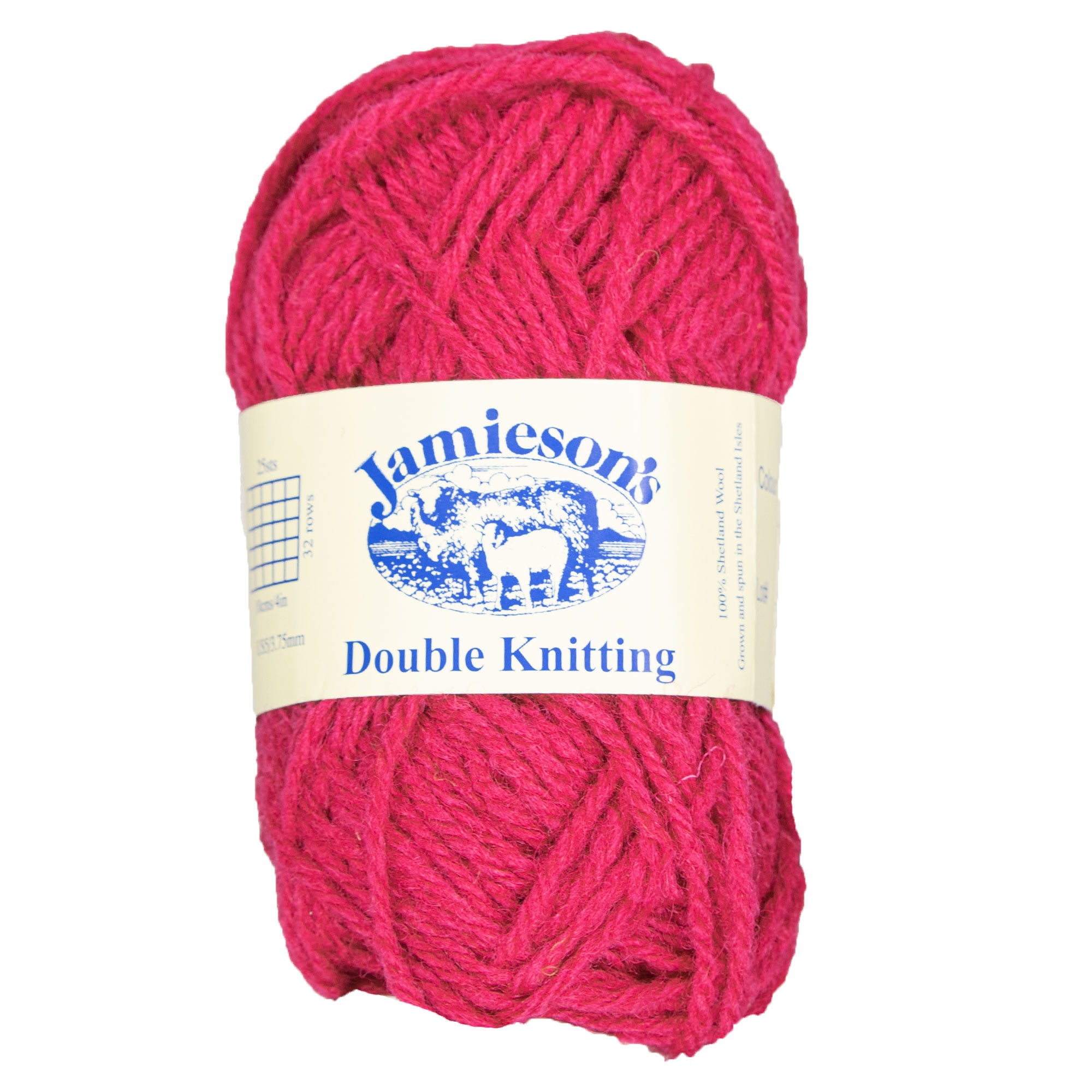 Jamieson's of Shetland Double Knitting Yarn - 585 Plum - Zoom Image