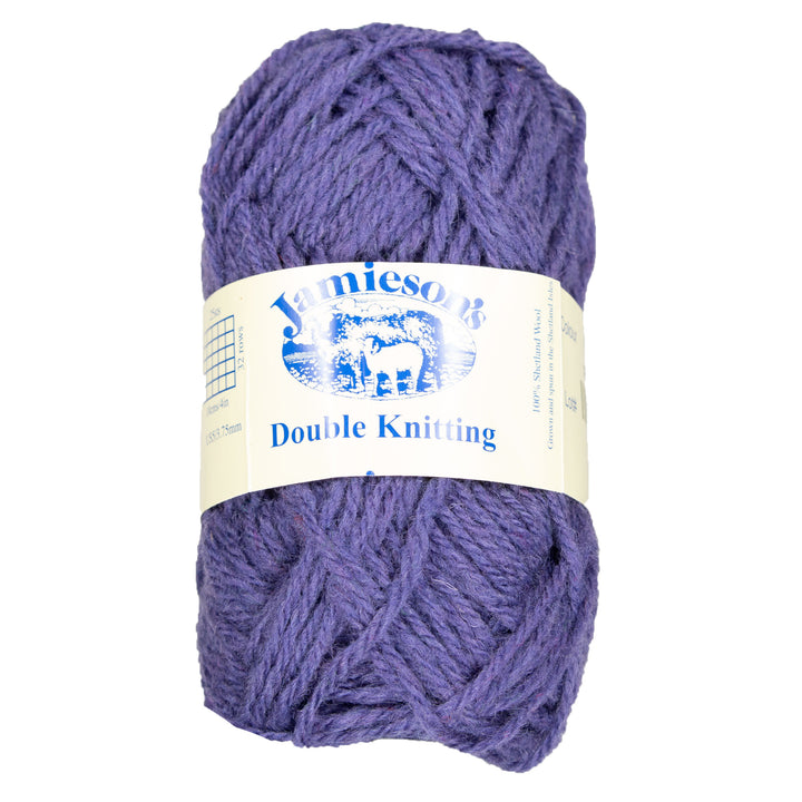 Jamieson's of Shetland Double Knitting Yarn - 610 Purple - Zoom Image