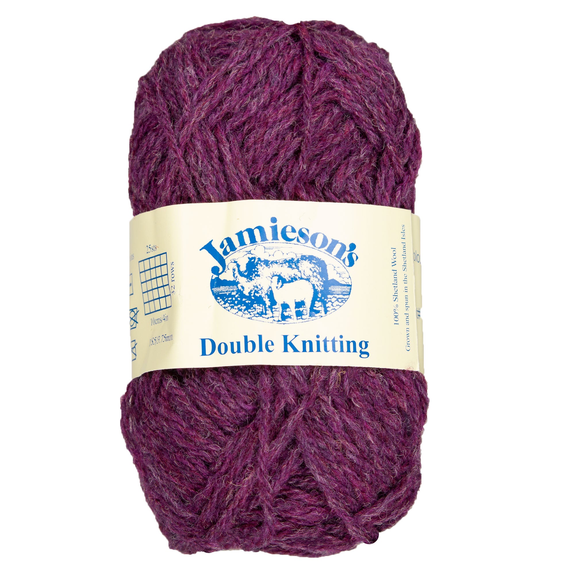 Jamieson's of Shetland Double Knitting Yarn - 1260 Raspberry - Zoom Image