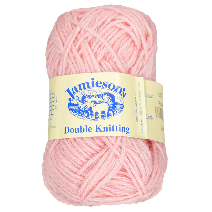 Jamieson's of Shetland Double Knitting Yarn - 550 Rose - Zoom Image