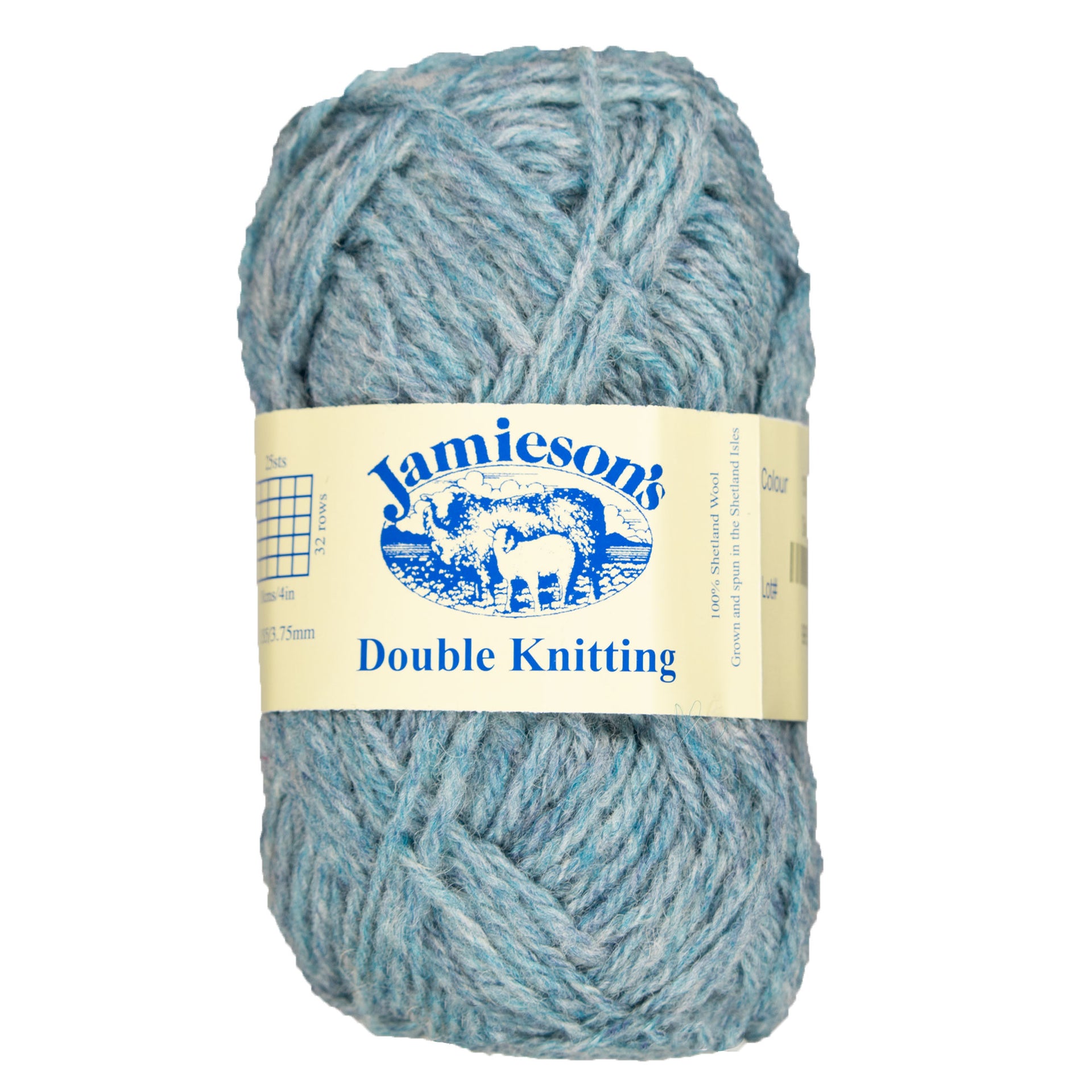 Jamieson's of Shetland Double Knitting Yarn - 130 Sky - Zoom Image
