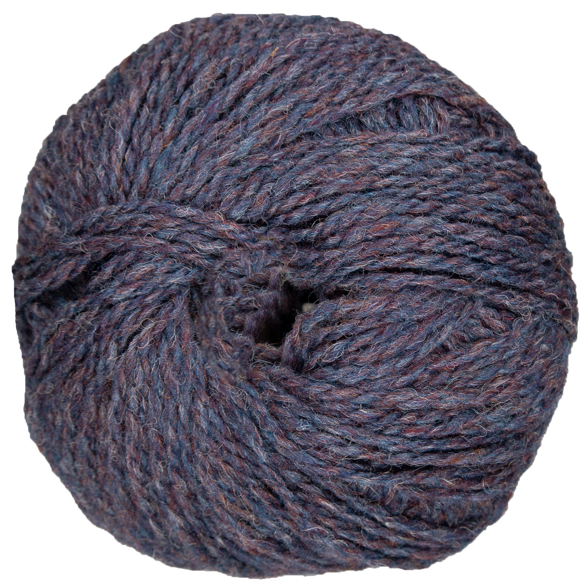 Jamieson's of Shetland Heather Aran Yarn - 163 Aubergine - Zoom Image