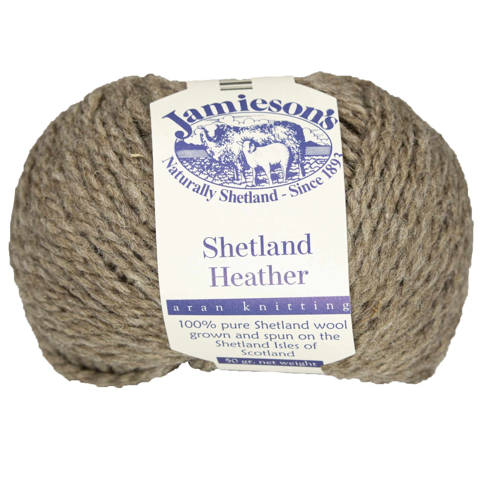 Jamieson's of Shetland Heather Aran Yarn - 107 Mogit - Zoom Image