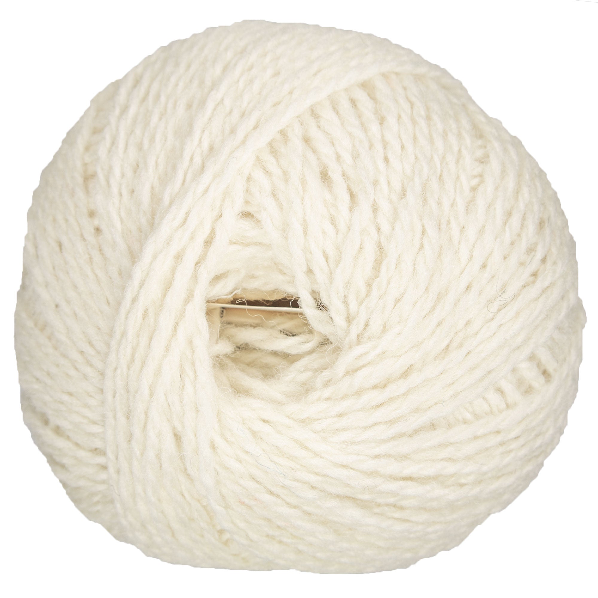 Jamieson's of Shetland Heather Aran Yarn - 104 Natural White - Zoom Image