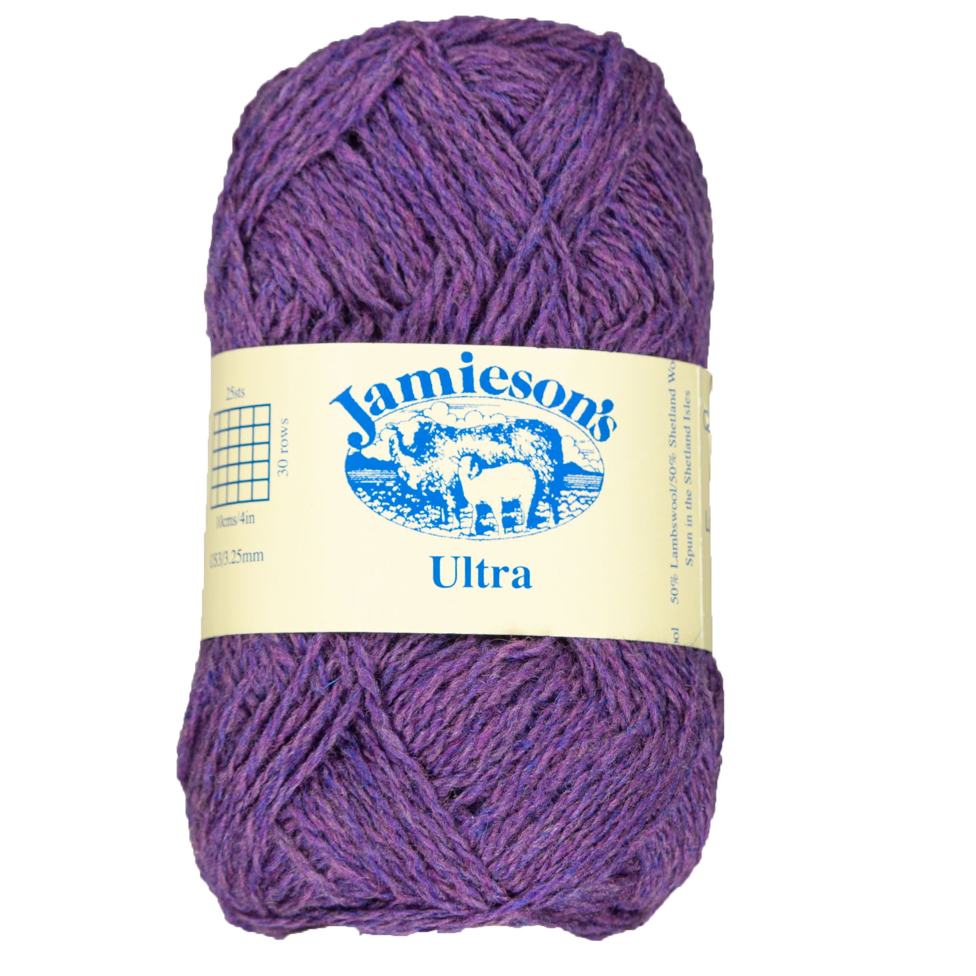 Jamieson's of Shetland Ultra Lace Weight Yarn - 635 Heliotrope - Zoom Image
