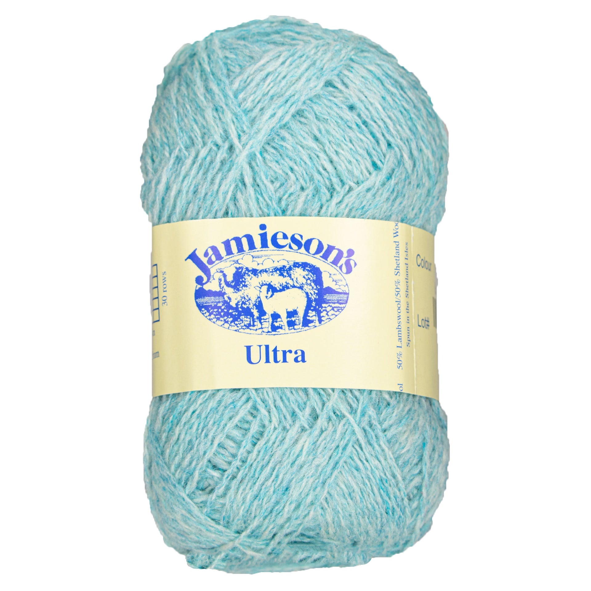 Jamieson's of Shetland Ultra Lace Weight Yarn - 663 Iceberg - Zoom Image
