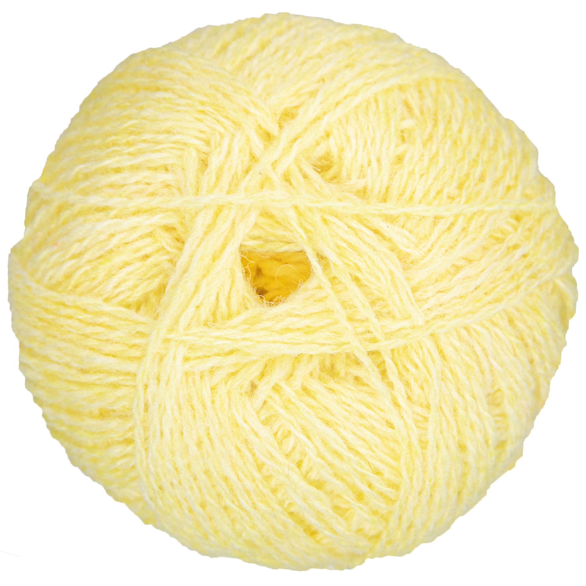 Jamieson's of Shetland Ultra Lace Weight Yarn - 405 Lemon Mousse - Zoom Image
