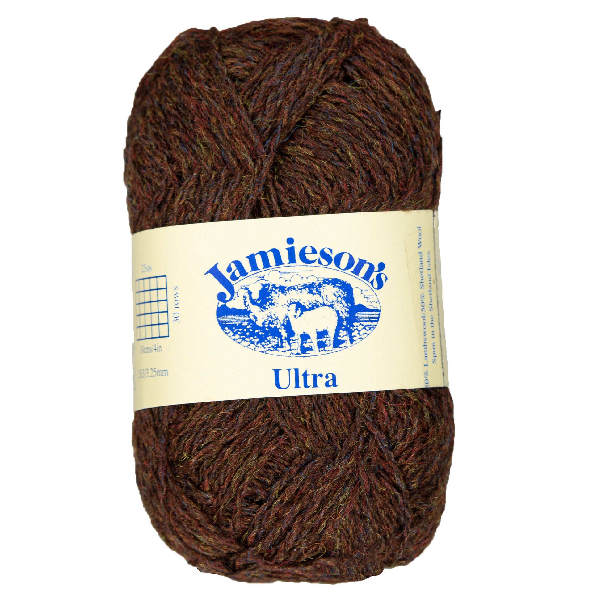 Jamieson's of Shetland Ultra Lace Weight Yarn - 910 Pecan Pie - Zoom Image
