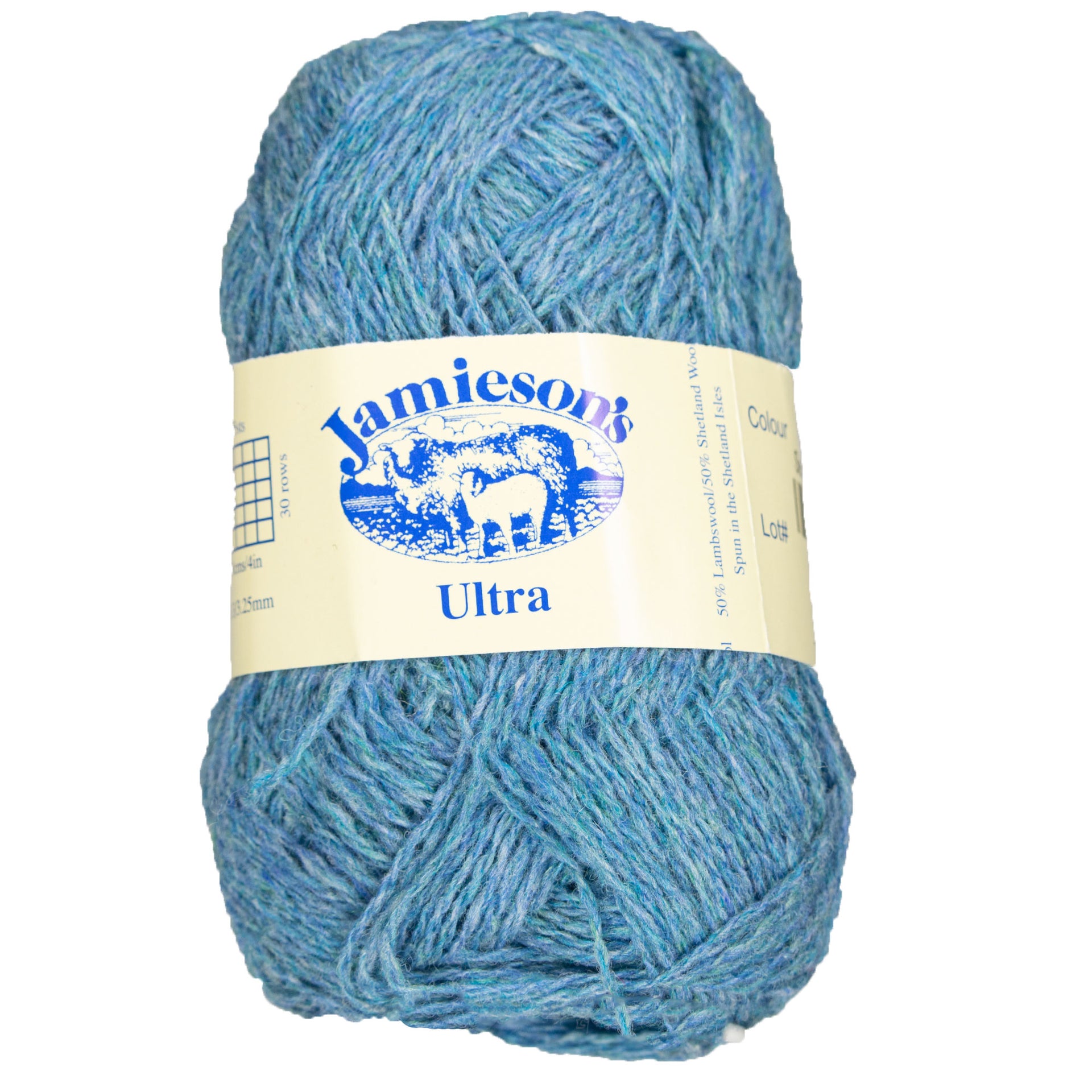 Jamieson's of Shetland Ultra Lace Weight Yarn - 330 Seascape - Zoom Image
