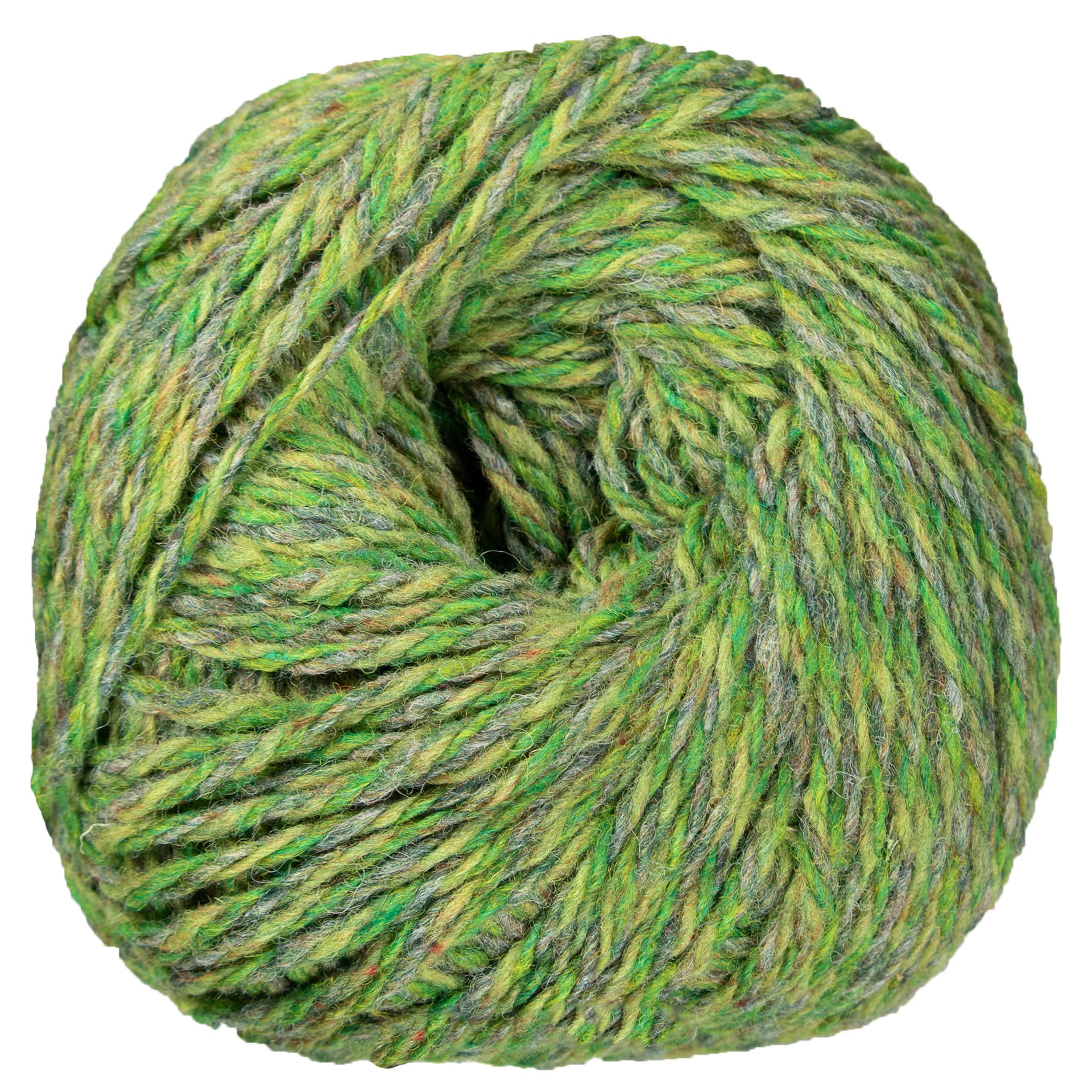 Jamieson's of Shetland Marl Chunky Yarn - 2109 Gooseberry - Zoom Image
