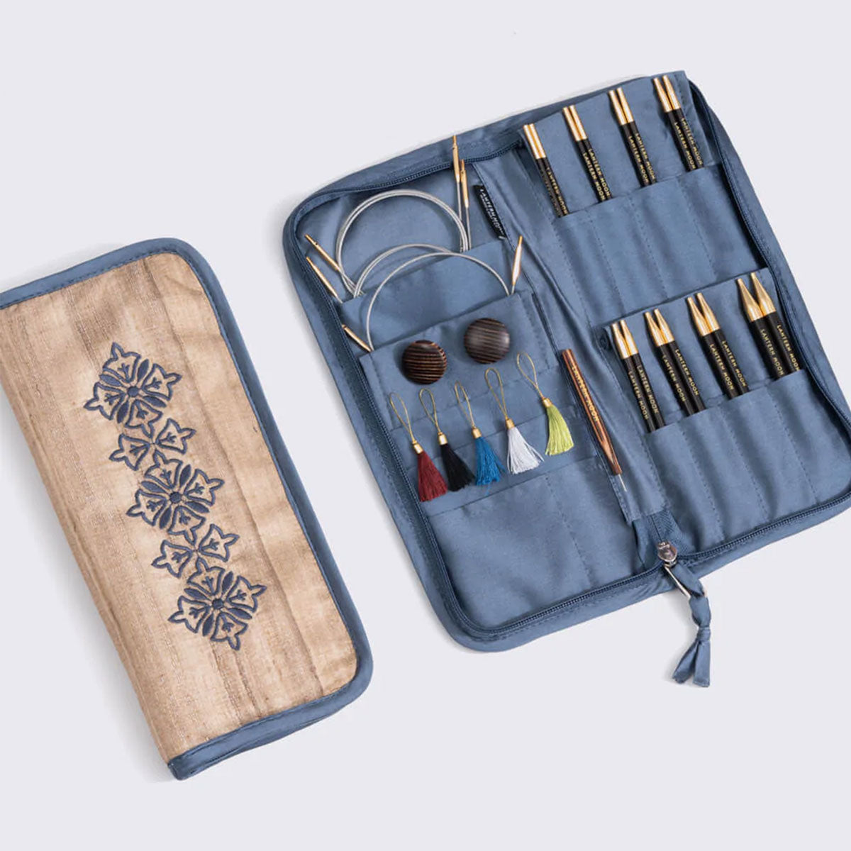 Lantern Moon Ebony Interchangeable Needle Sets - Glory - 5 Inch Tips US 2.5-11 - Extra Image
