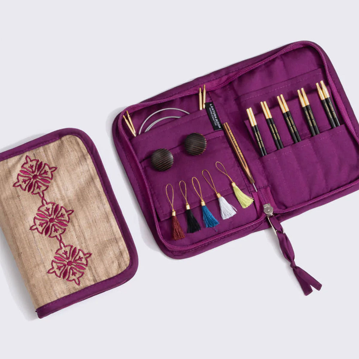 Lantern Moon Ebony Interchangeable Needle Sets - Grace - 4 Inch Tips US 2.5-8 - Extra Image

