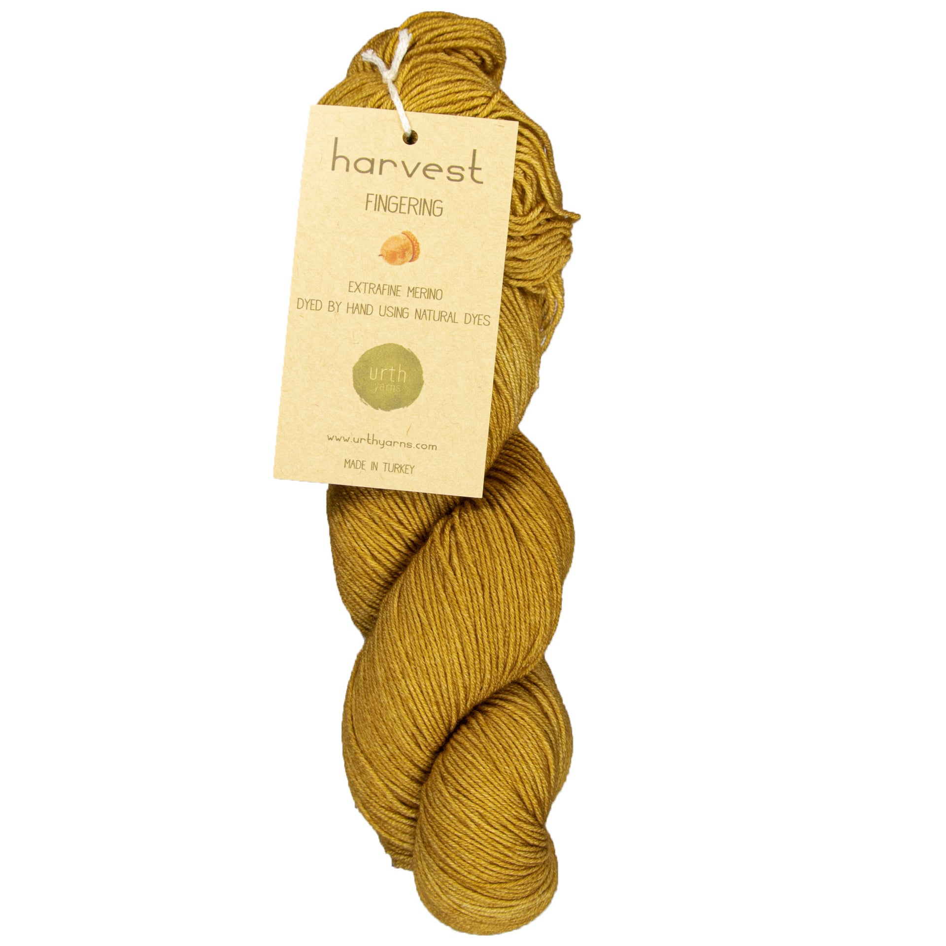 Urth Yarns Harvest Fingering Yarn - Acorn - Zoom Image
