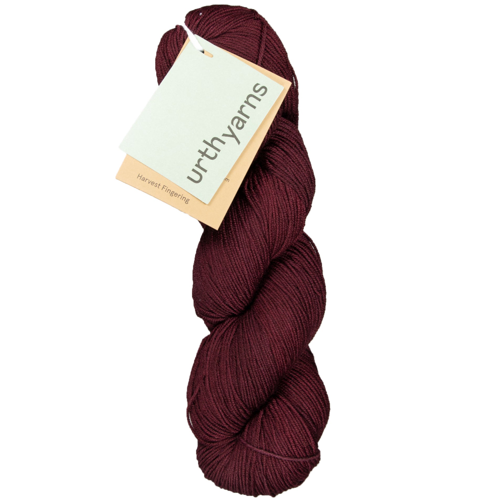 Urth Yarns Harvest Fingering Yarn - Black Grape - Zoom Image
