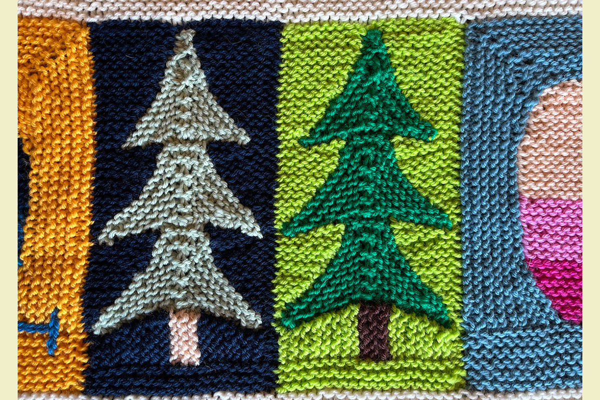 Margaret H Holzmann Patterns - Camp Along Blanket - PDF Download - Extra Image