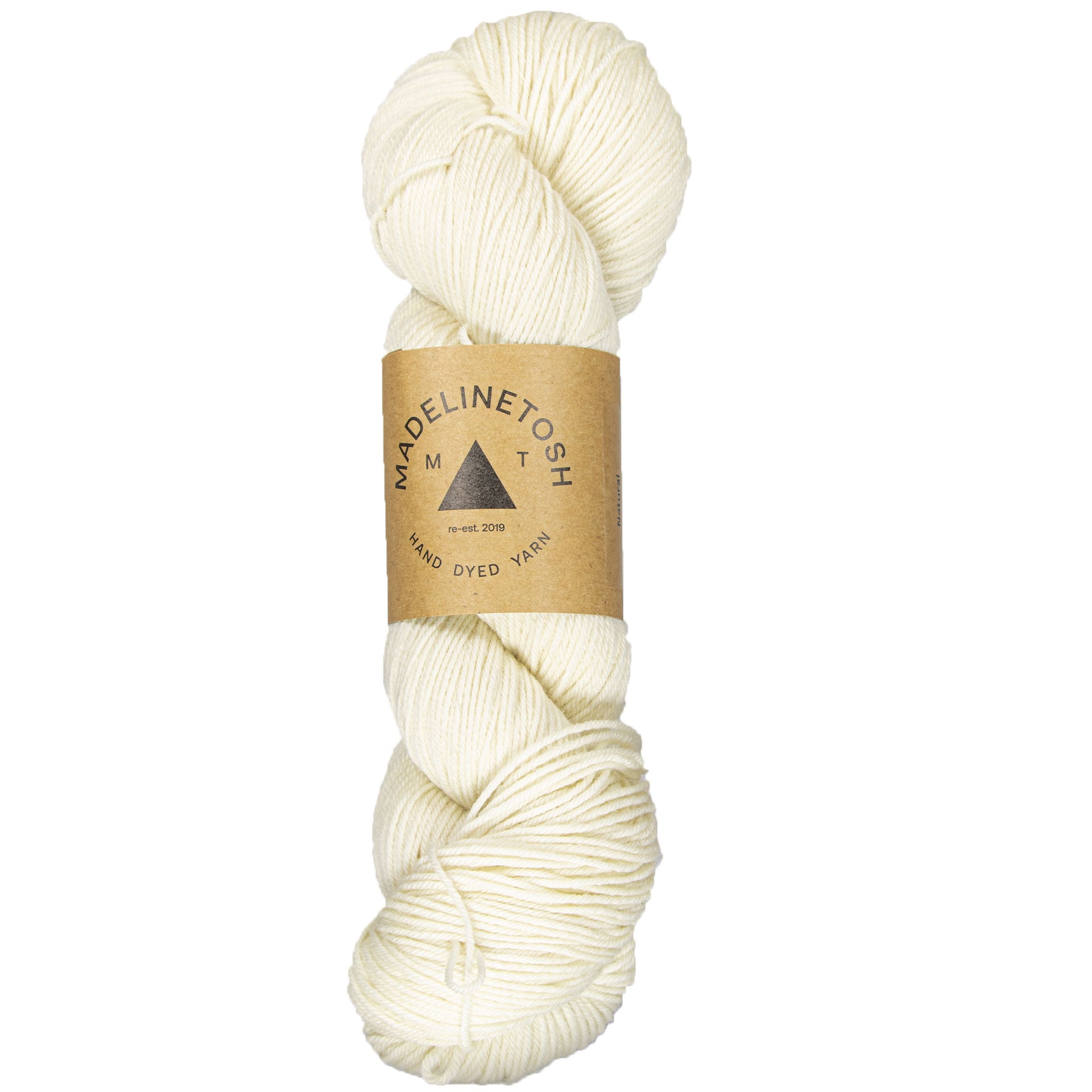 Madelinetosh Woolcycle Sport Yarn - Natural - Zoom Image
