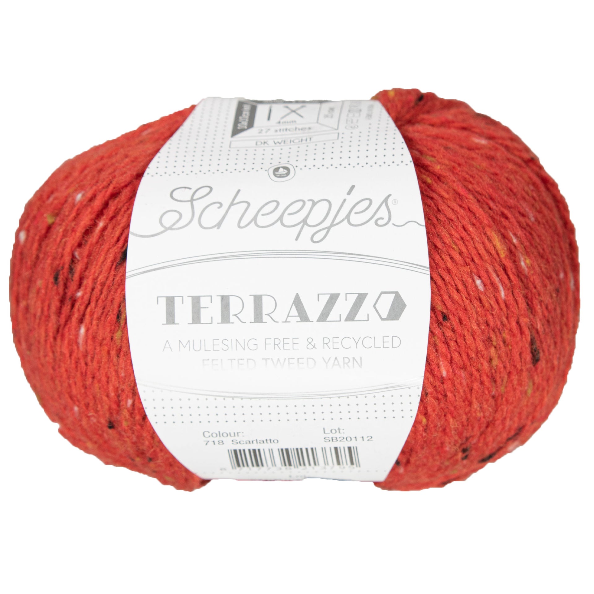 Scheepjes Terrazzo Yarn - 718 Scarlatto - Zoom Image
