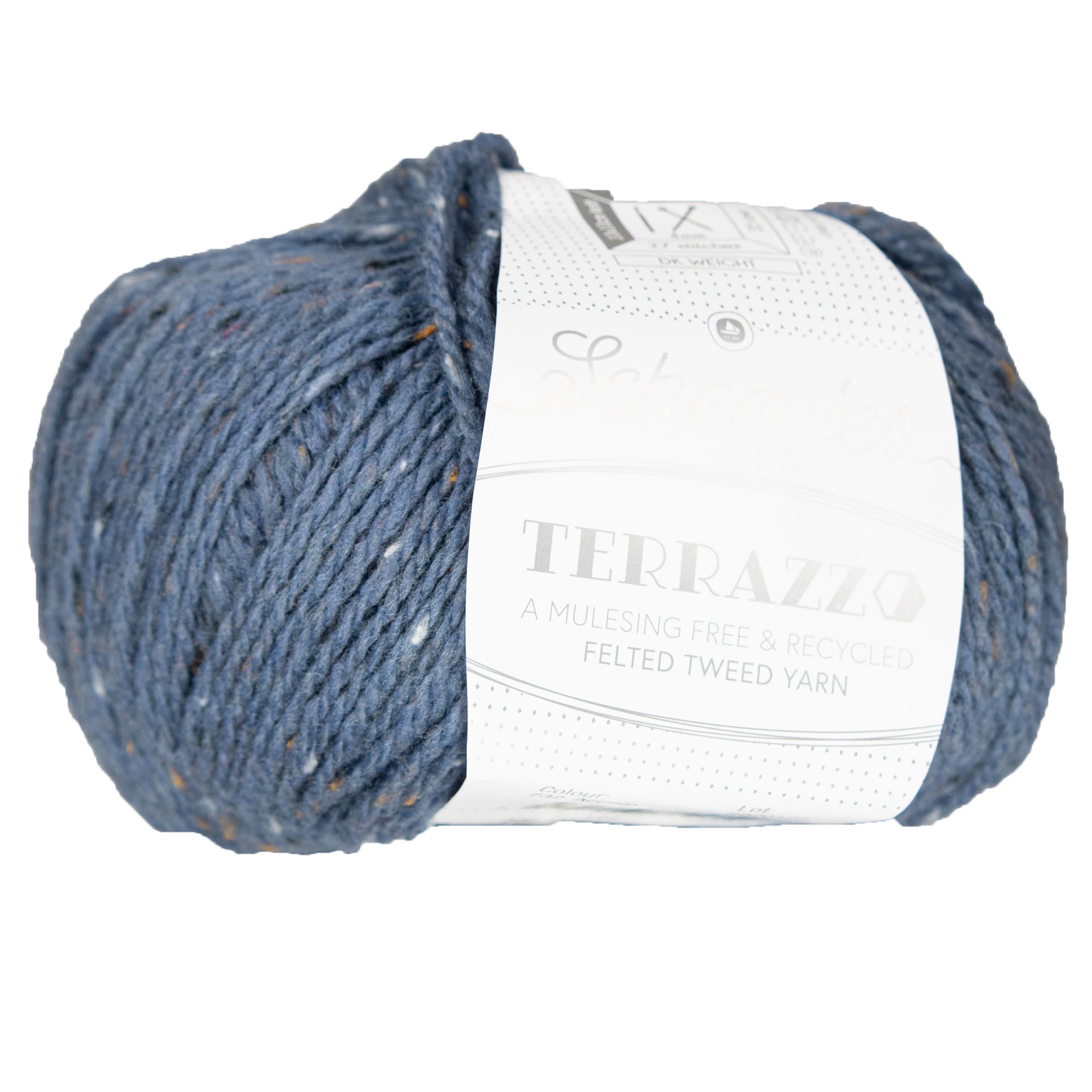 Scheepjes Terrazzo Yarn - 732 Acciaio - Zoom Image
