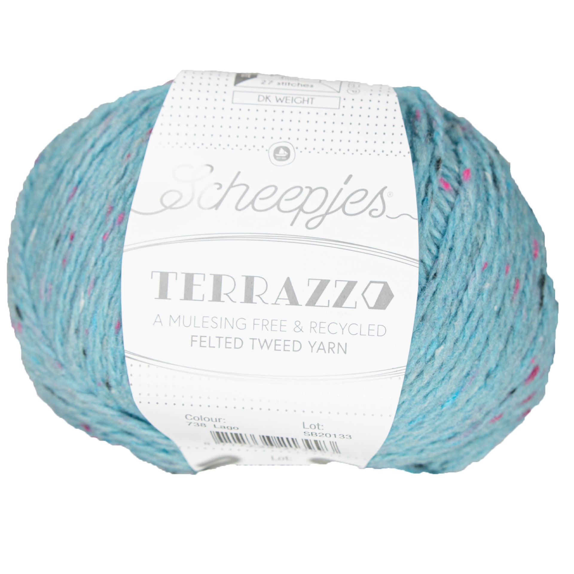 Scheepjes Terrazzo Yarn - 738 Lago - Zoom Image
