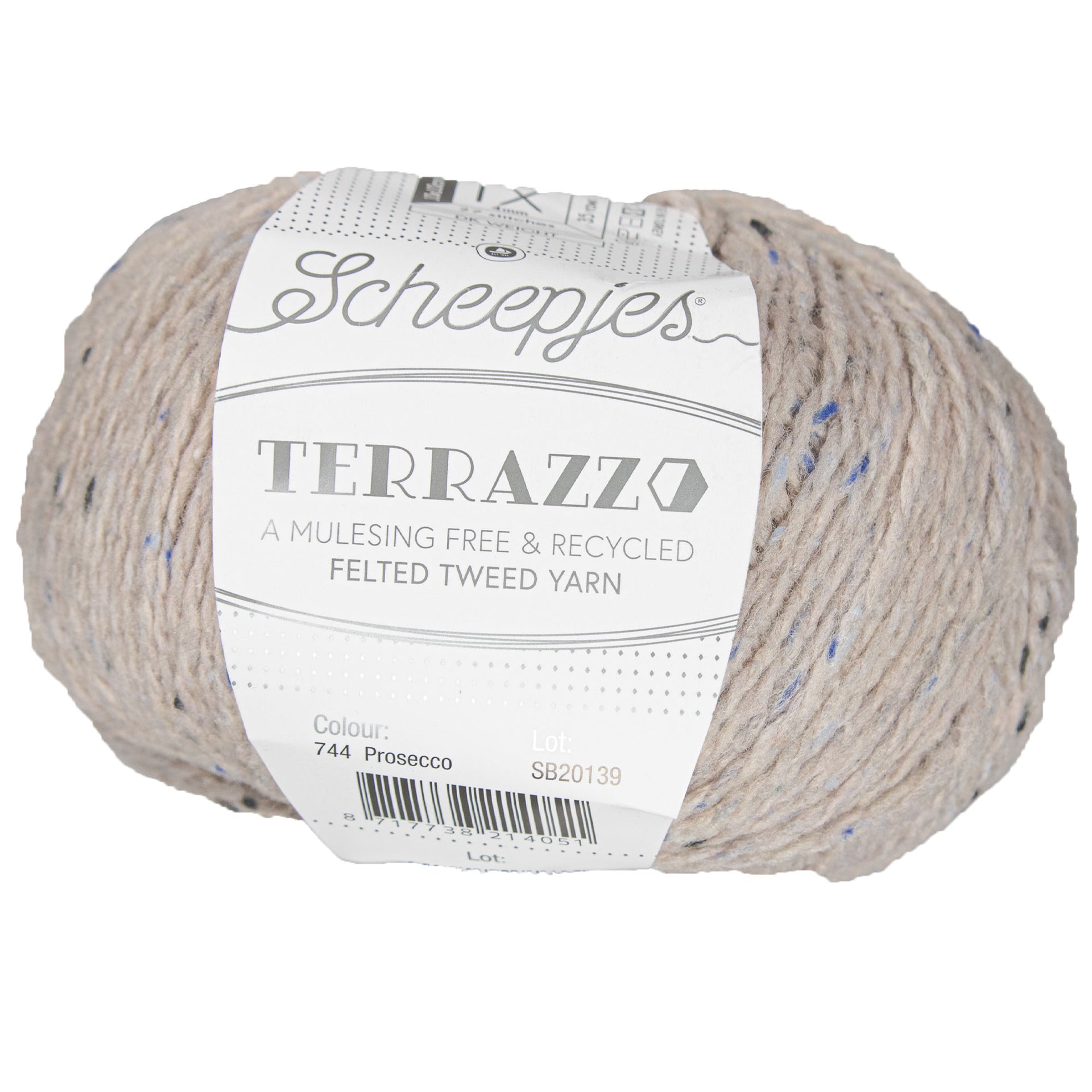 Scheepjes Terrazzo Yarn - 744 Prosecco - Zoom Image
