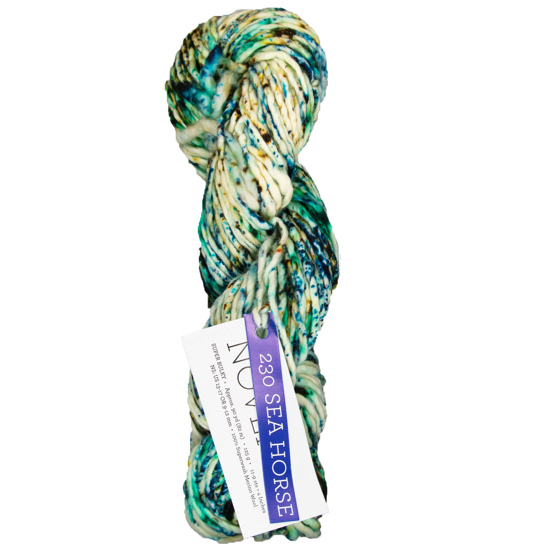 Malabrigo Noventa Yarn - 230 Sea Horse - Zoom Image
