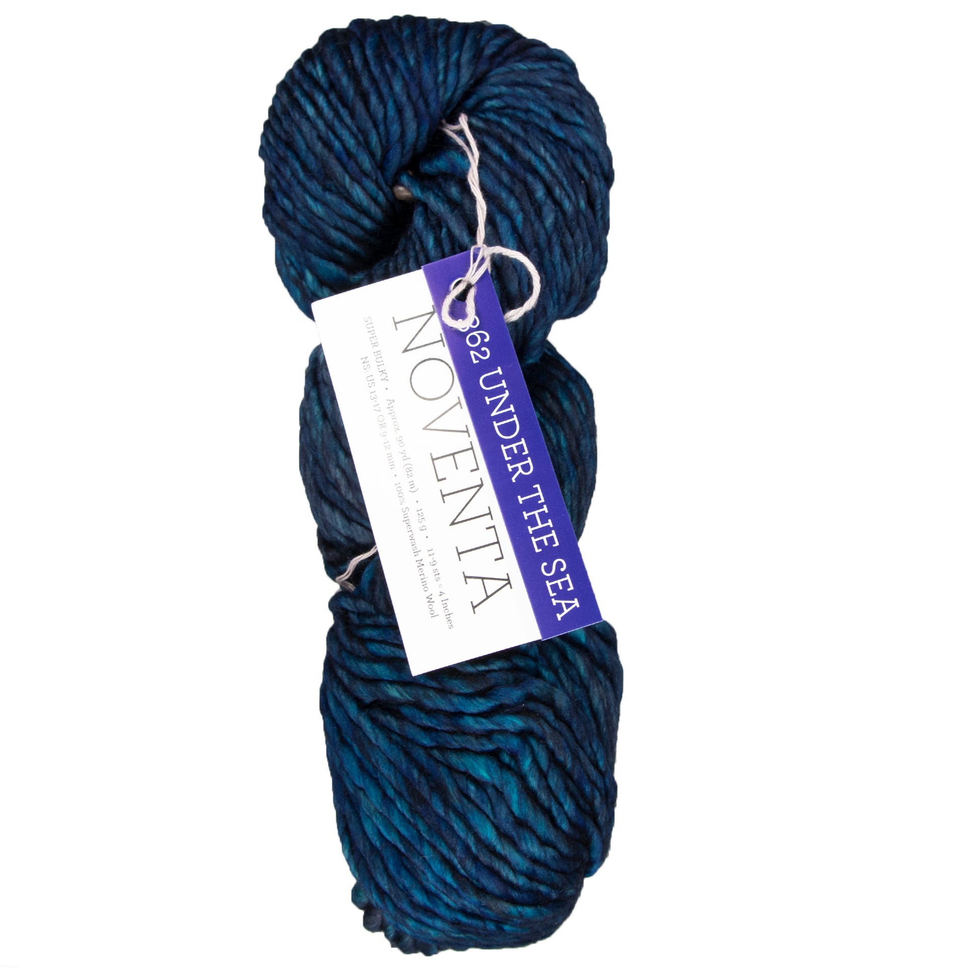 Malabrigo Noventa Yarn - 362 Under The Sea - Zoom Image
