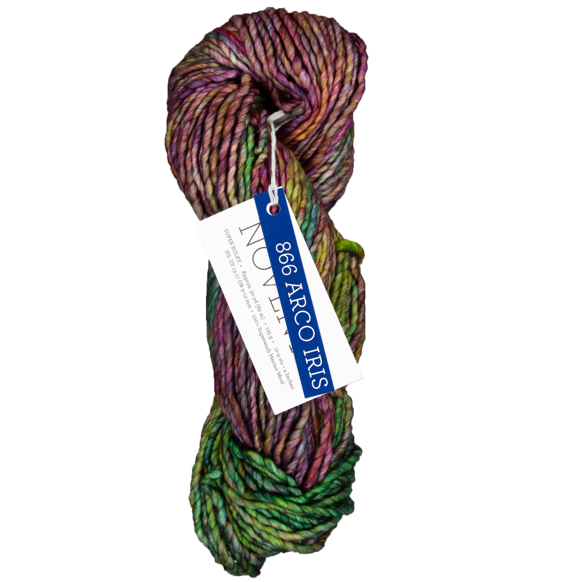 Malabrigo Noventa Yarn - 866 Arco Iris - Zoom Image
