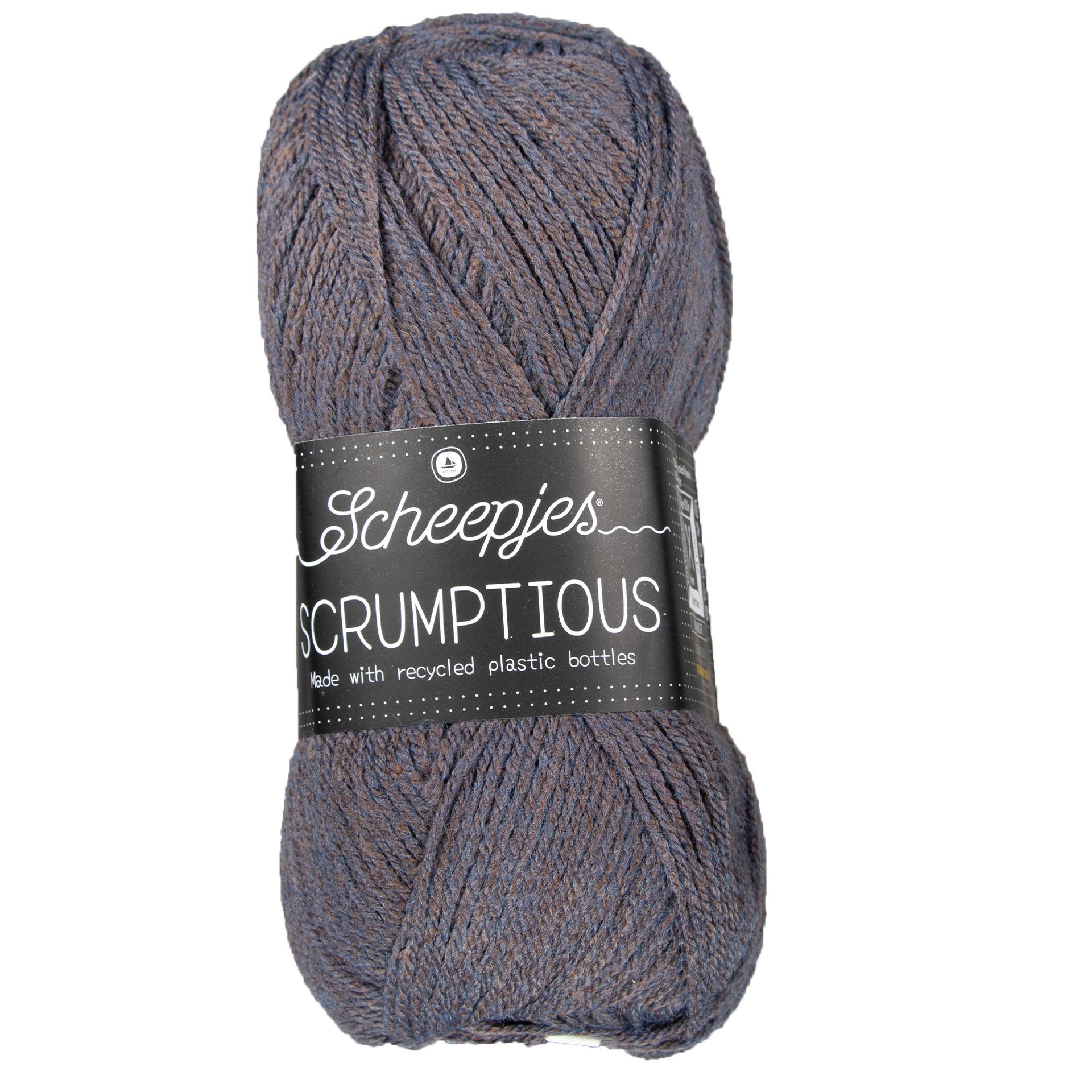Scheepjes Scrumptious Yarn - 361 Blueberry Chocolate Tart - Zoom Image
