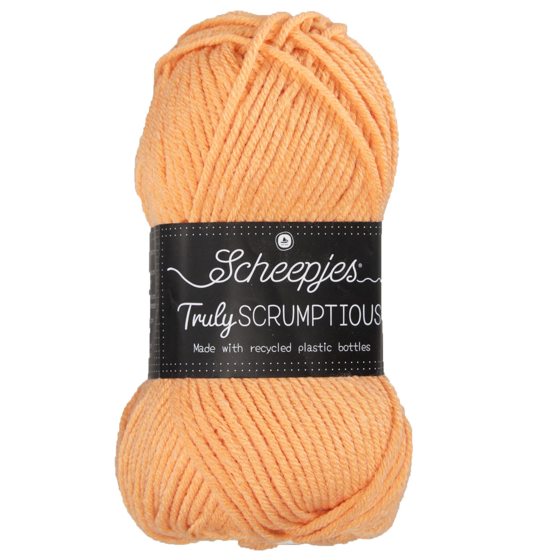 Scheepjes Truly Scrumptious Yarn - 332 Orange Cheesecake - Zoom Image
