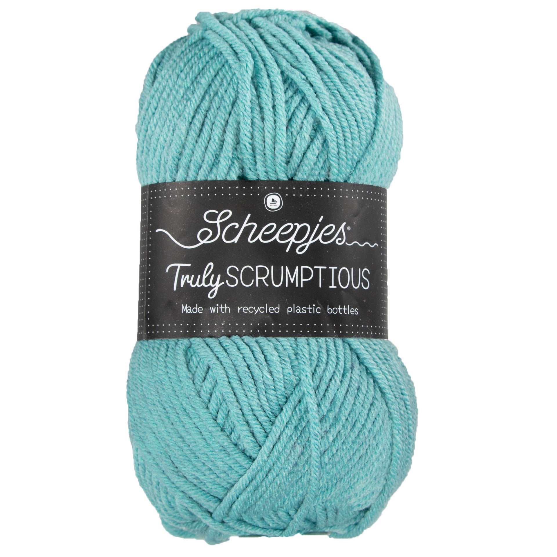 Scheepjes Truly Scrumptious Yarn - 314 Blue Glazed Doughnut - Zoom Image
