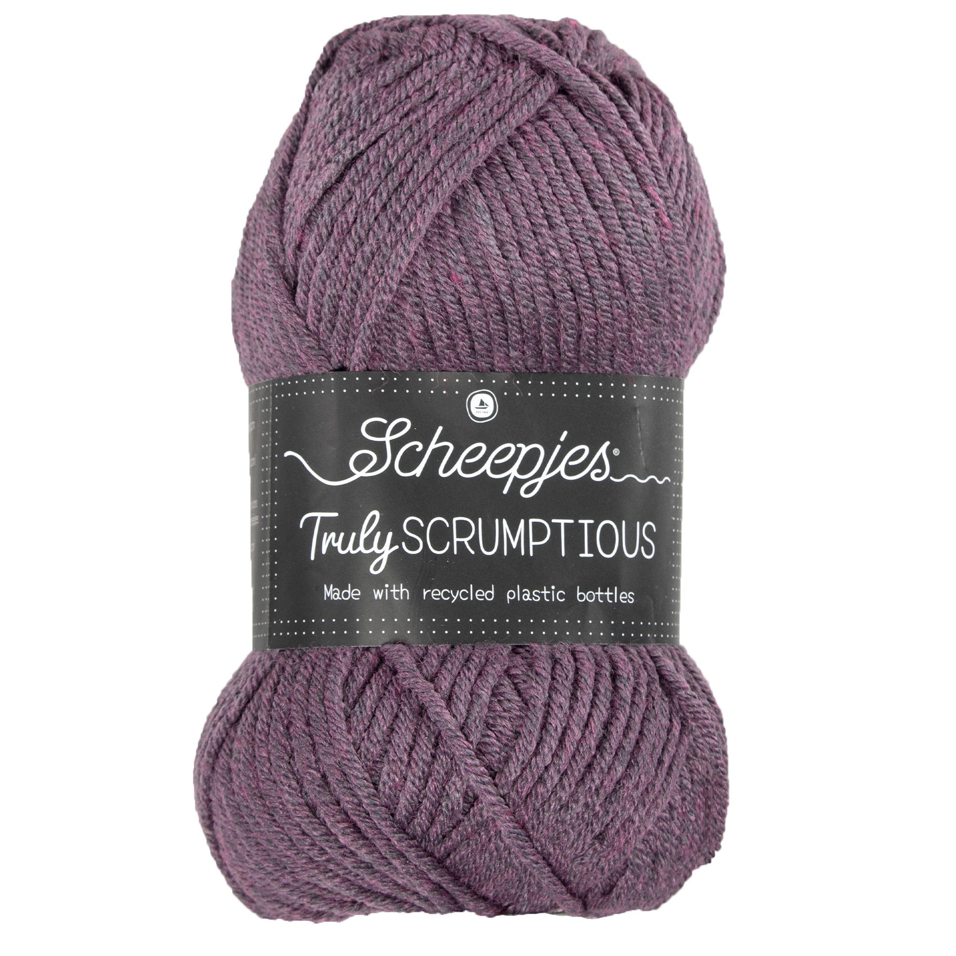 Scheepjes Truly Scrumptious Yarn - 347 Chocolate Raspberry Bavarois - Zoom Image
