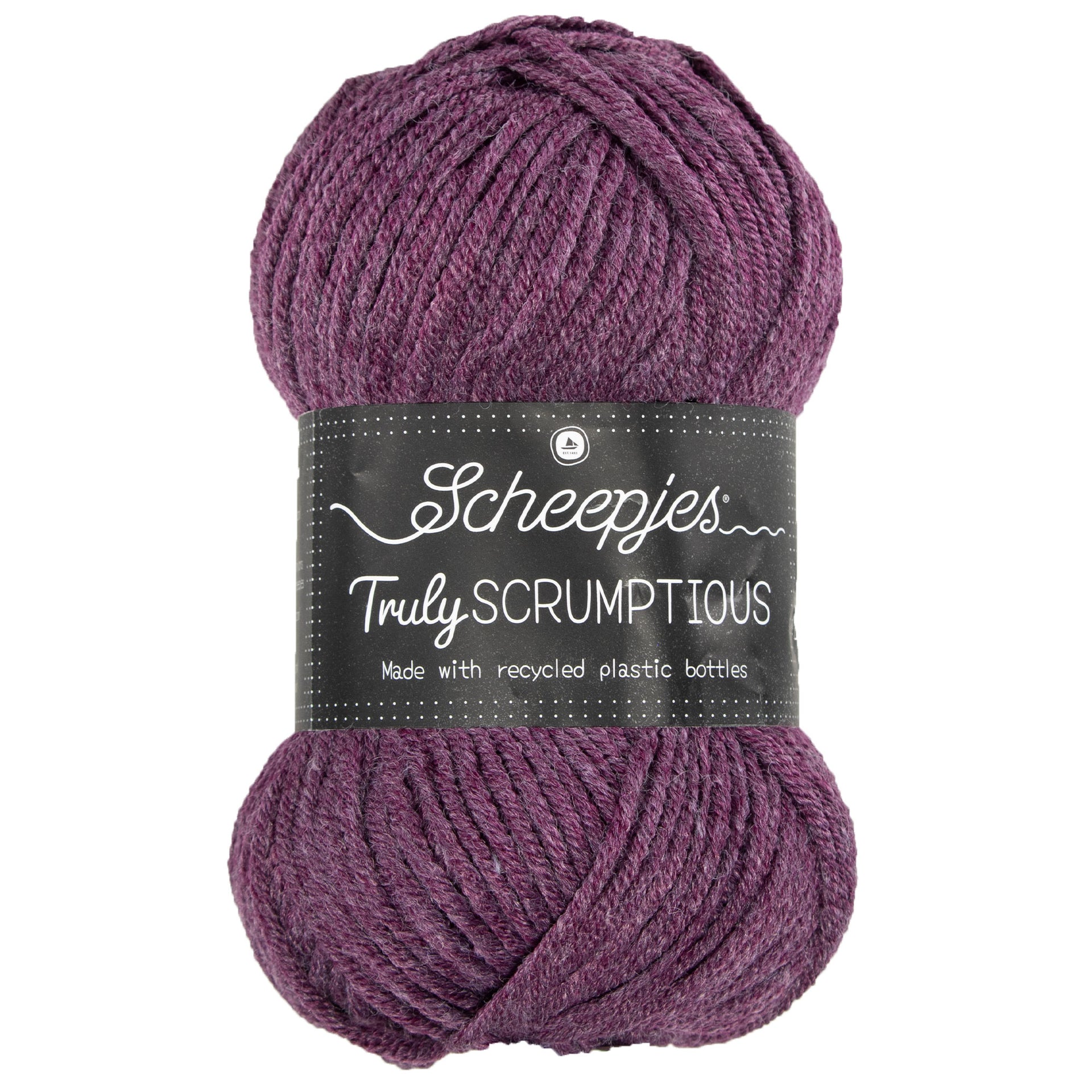 Scheepjes Truly Scrumptious Yarn - 369 Mulberry Wine Plum Cobbler - Zoom Image
