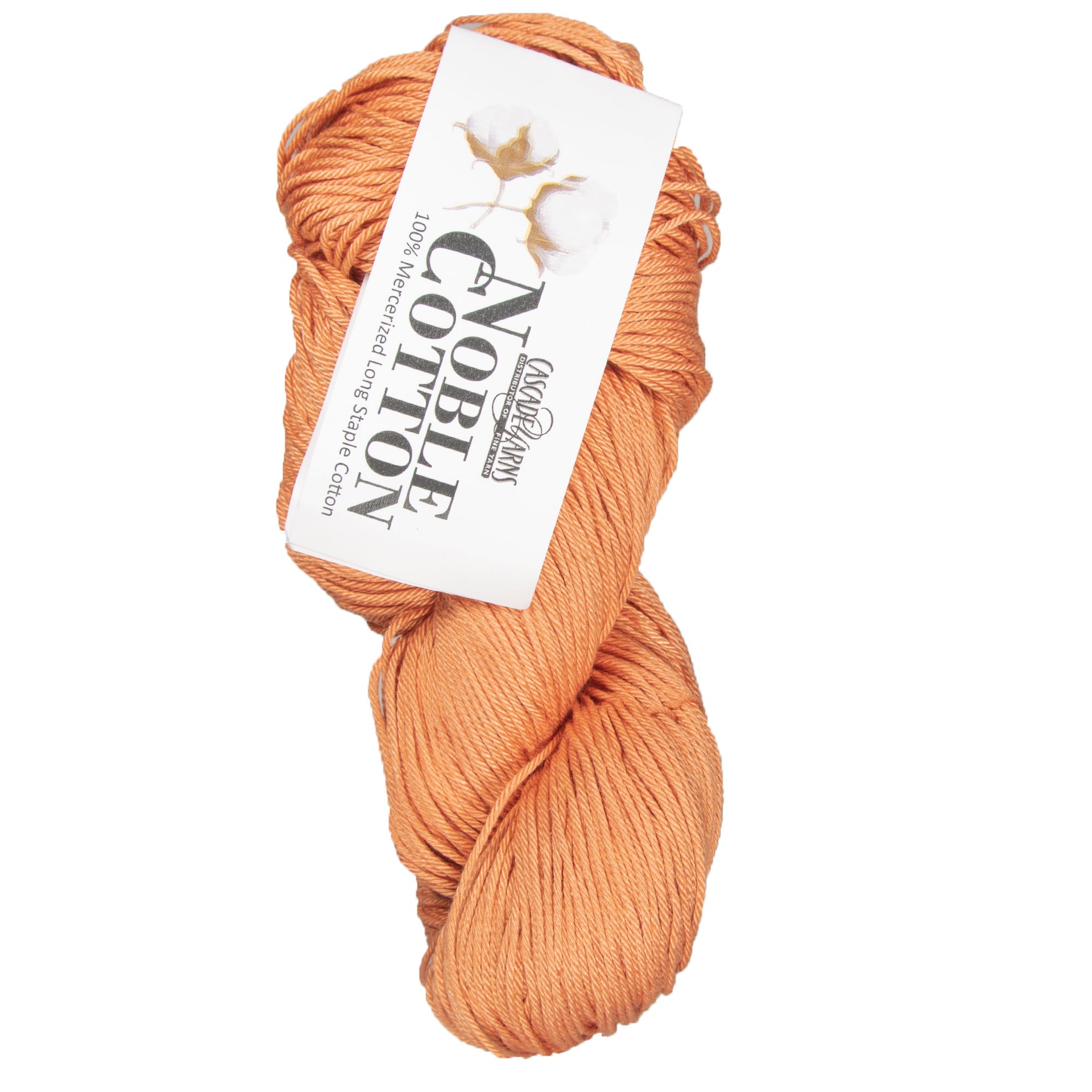 Cascade Yarns Noble Cotton Yarn - 01 Peach Bloom - Zoom Image
