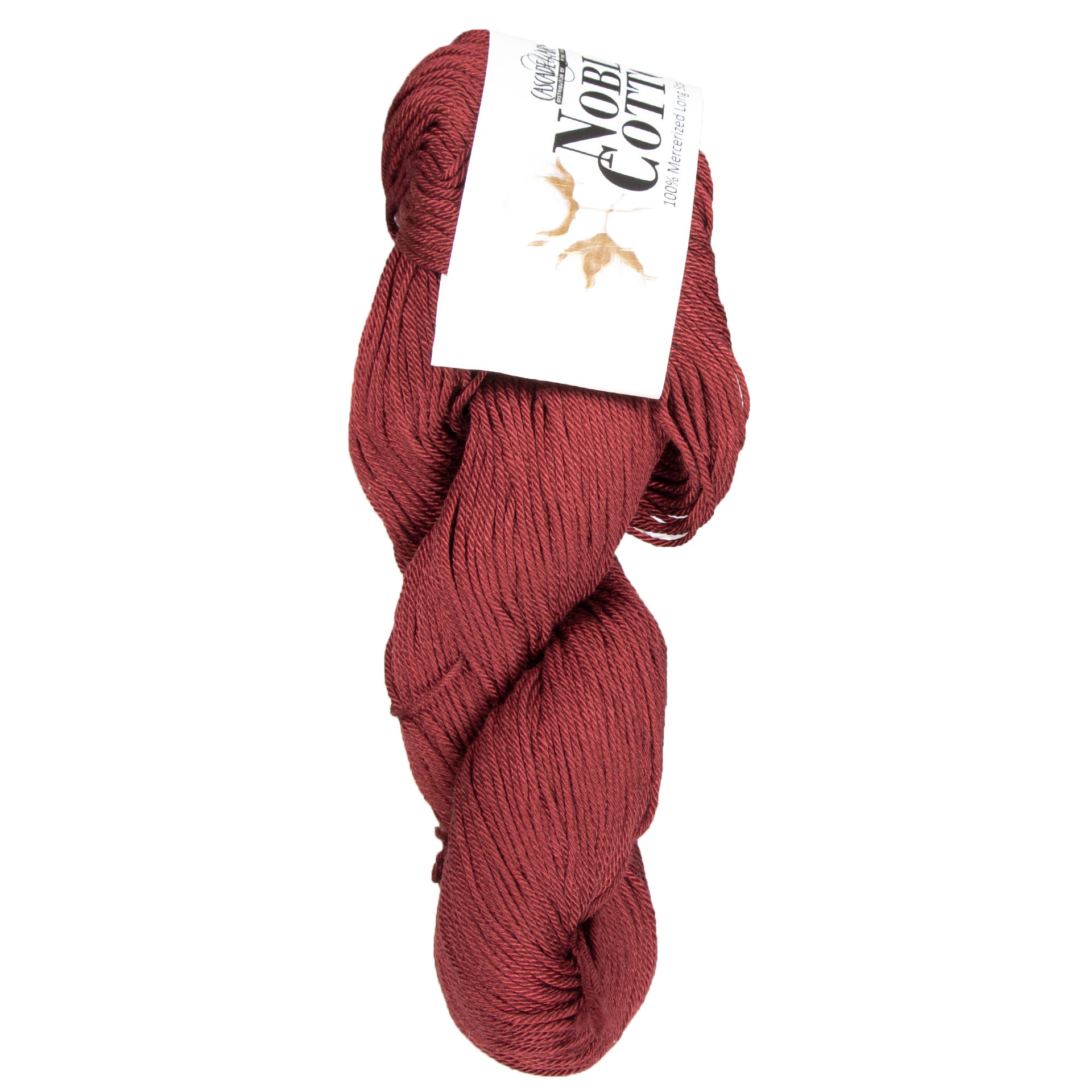 Cascade Yarns Noble Cotton Yarn - 06 Sundried Tomato - Zoom Image
