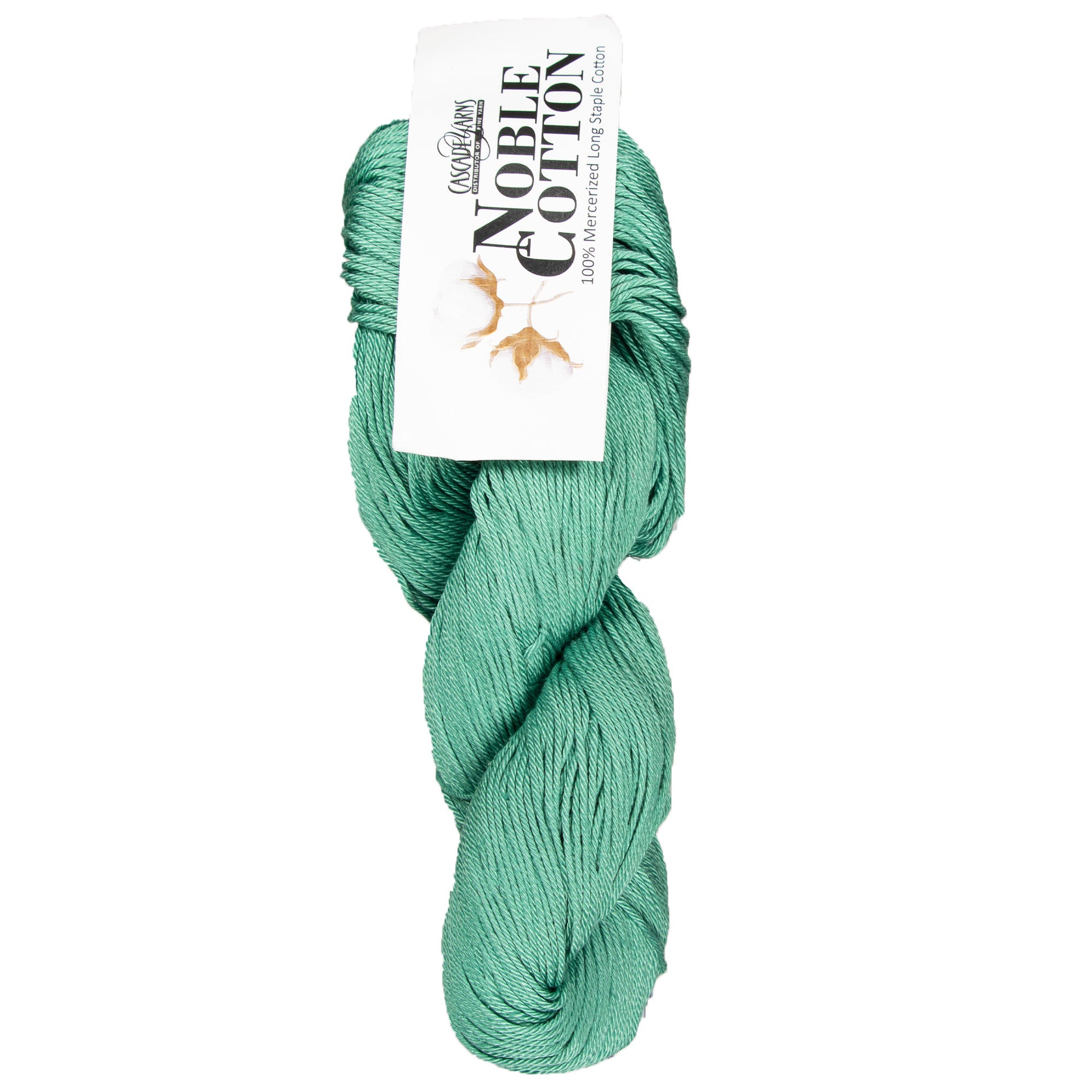 Cascade Yarns Noble Cotton Yarn - 23 Granite Green - Zoom Image
