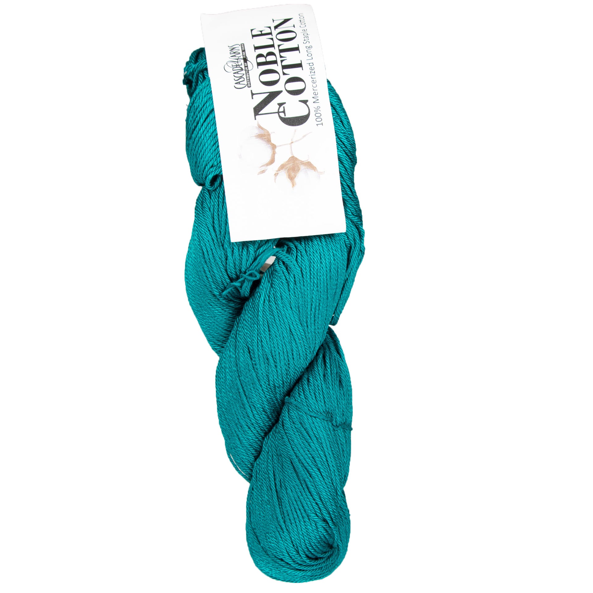 Cascade Yarns Noble Cotton Yarn - 39 Tropical Green - Zoom Image
