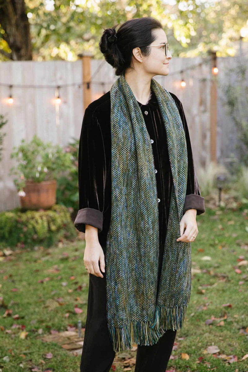 Churchmouse Classics Patterns - Linen Stitch Scarf & Loop - PDF Download - Extra Image
