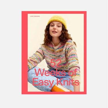 Laine Magazine 52 Weeks Books - 52 Weeks of Easy Knits - Zoom Image