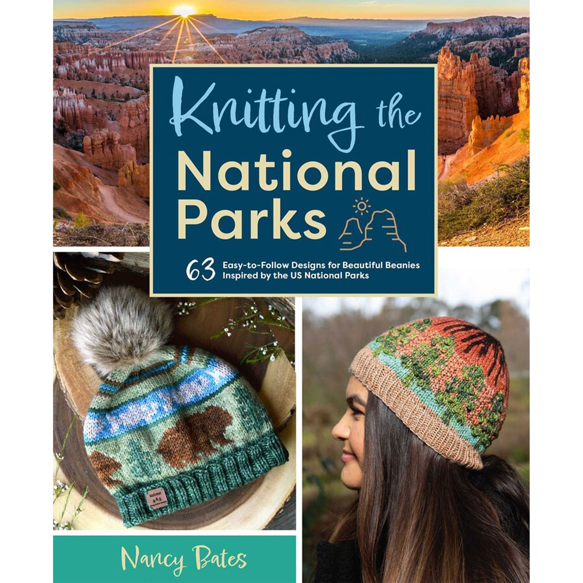 Simon and Schuster Nancy Bates Books - Knitting the National Parks - Zoom Image
